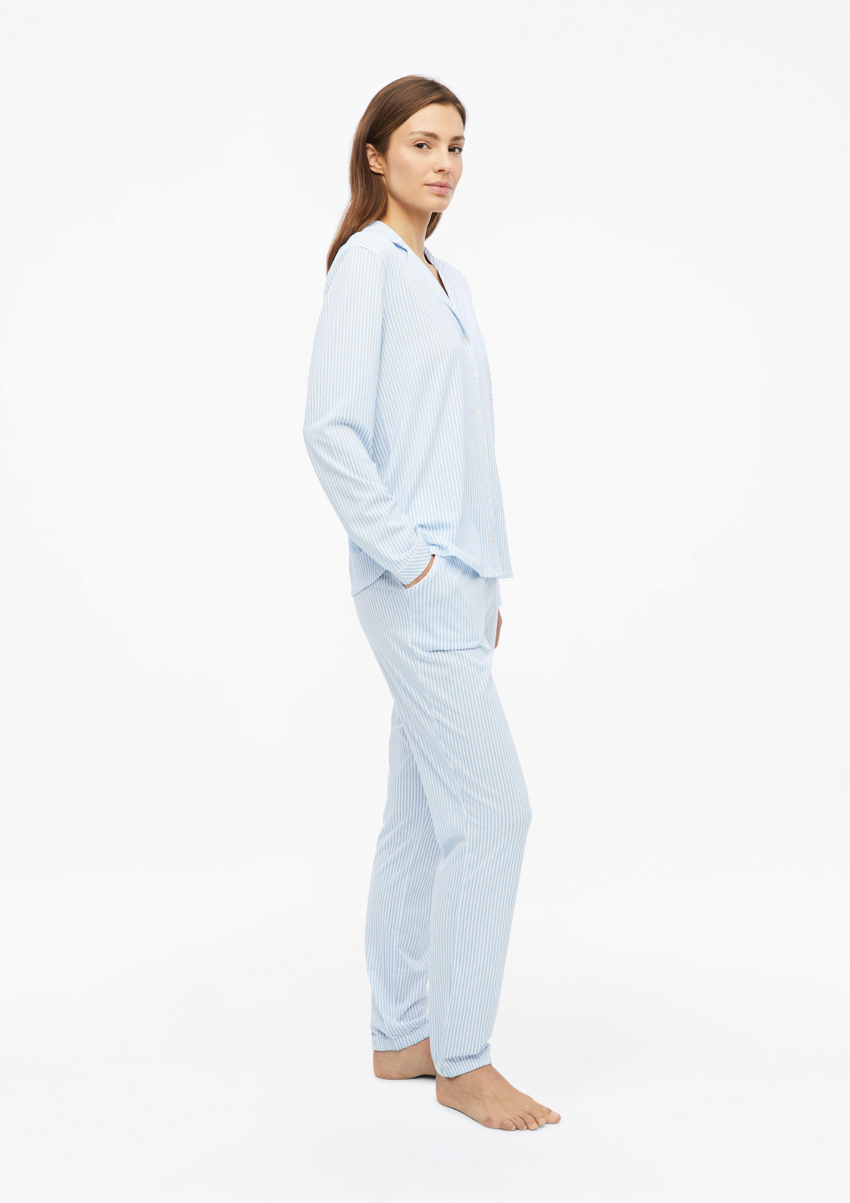 Dames Pyjama in blauw van s.Oliver