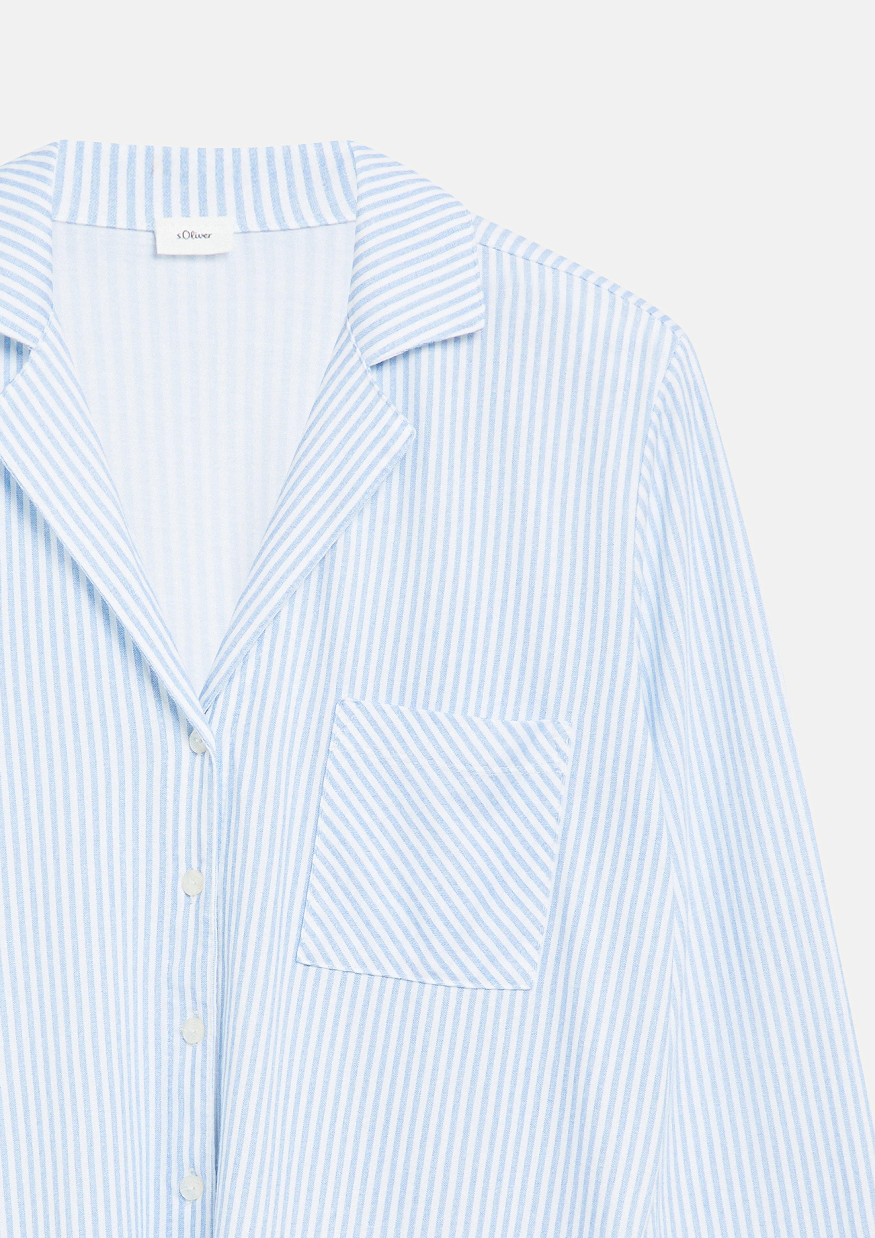 Dames Pyjama in blauw van s.Oliver