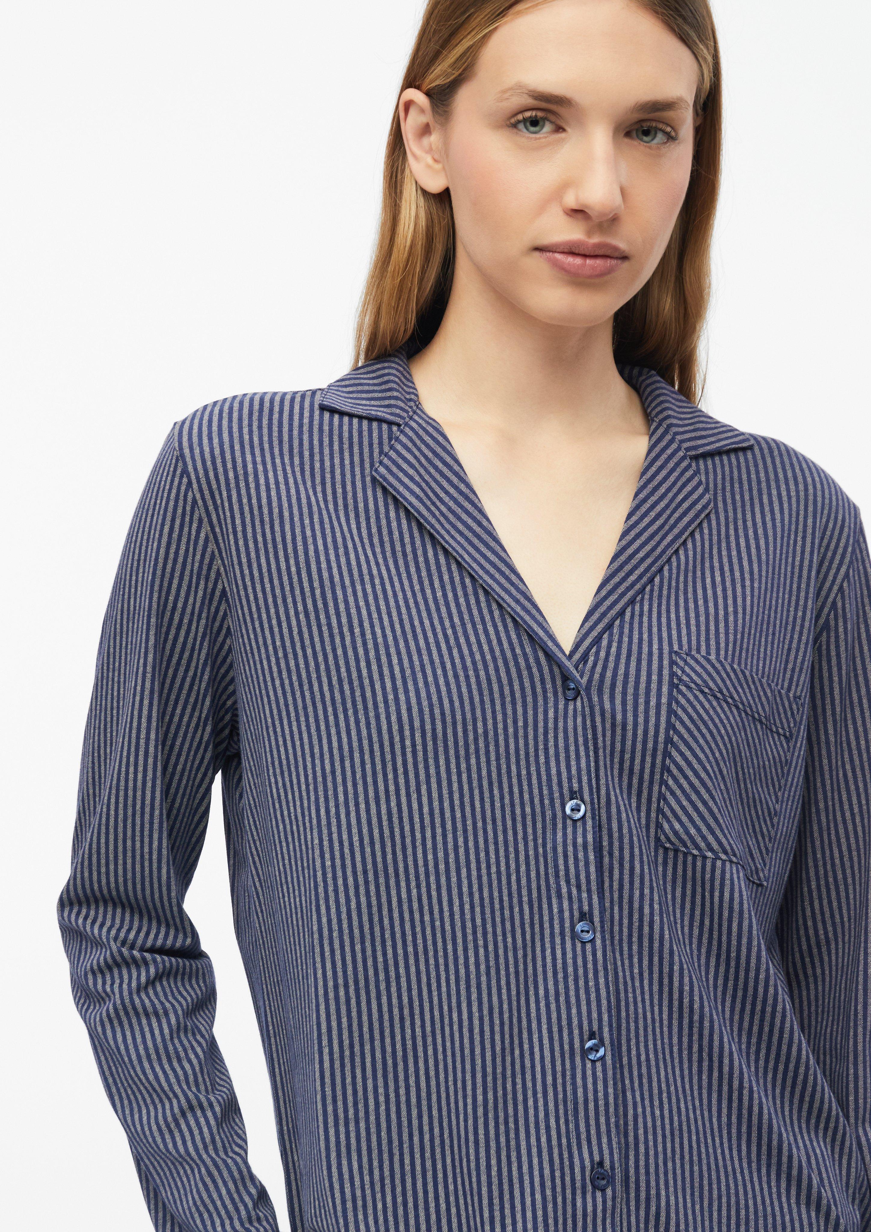 Women Classic pyjama top in blue by s.Oliver