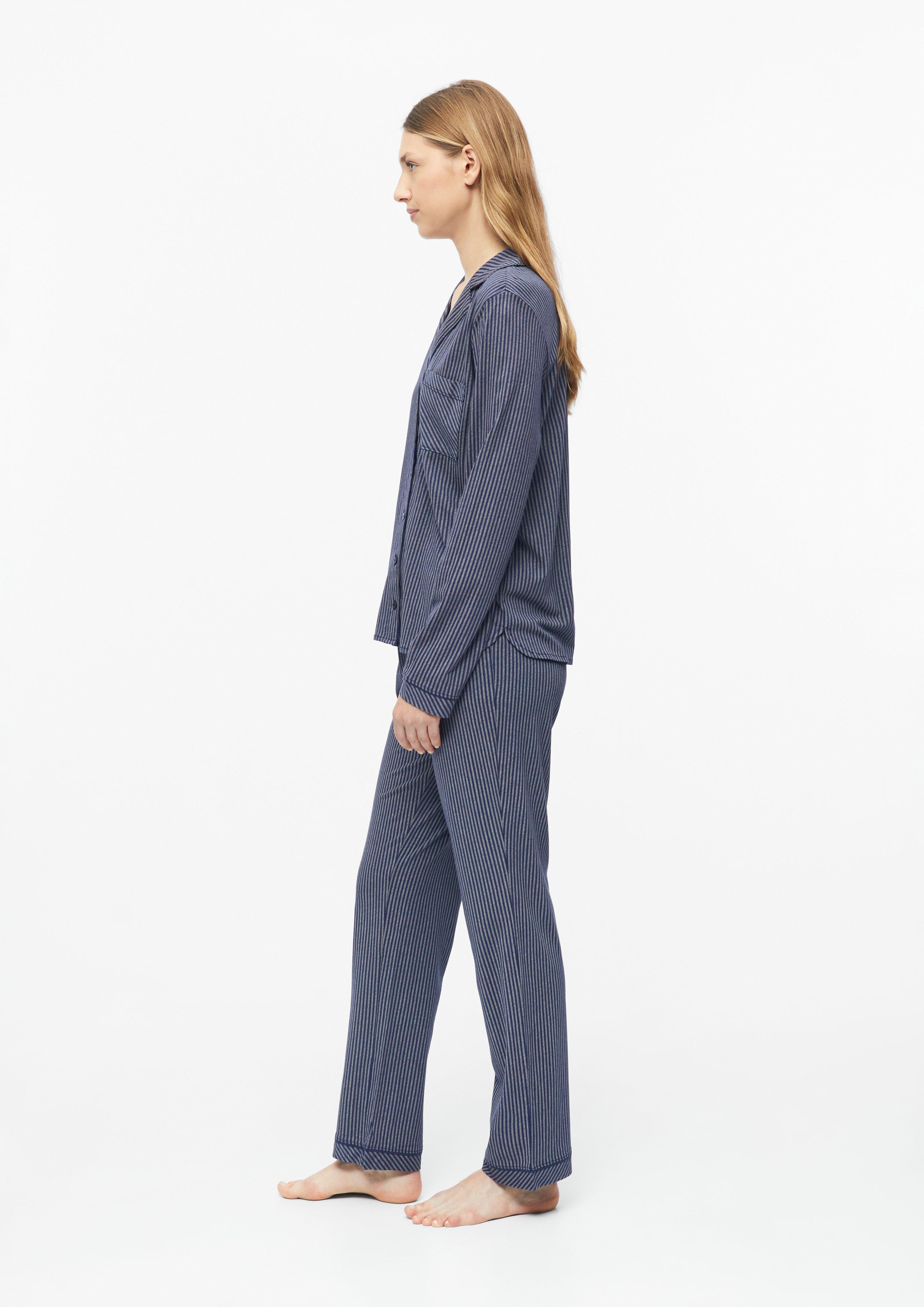 Women Classic pyjama top in blue by s.Oliver