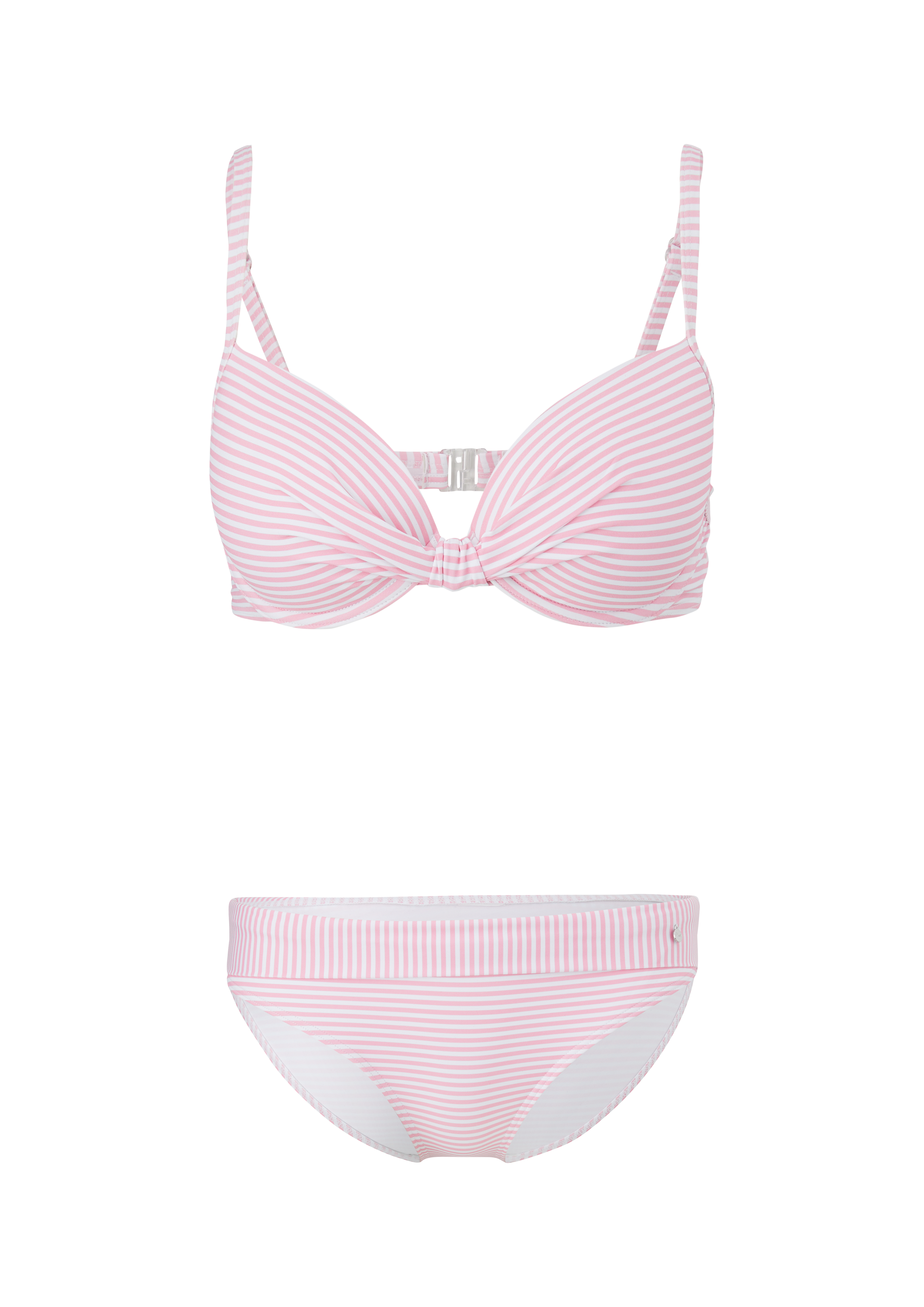 Gestreepte bikini