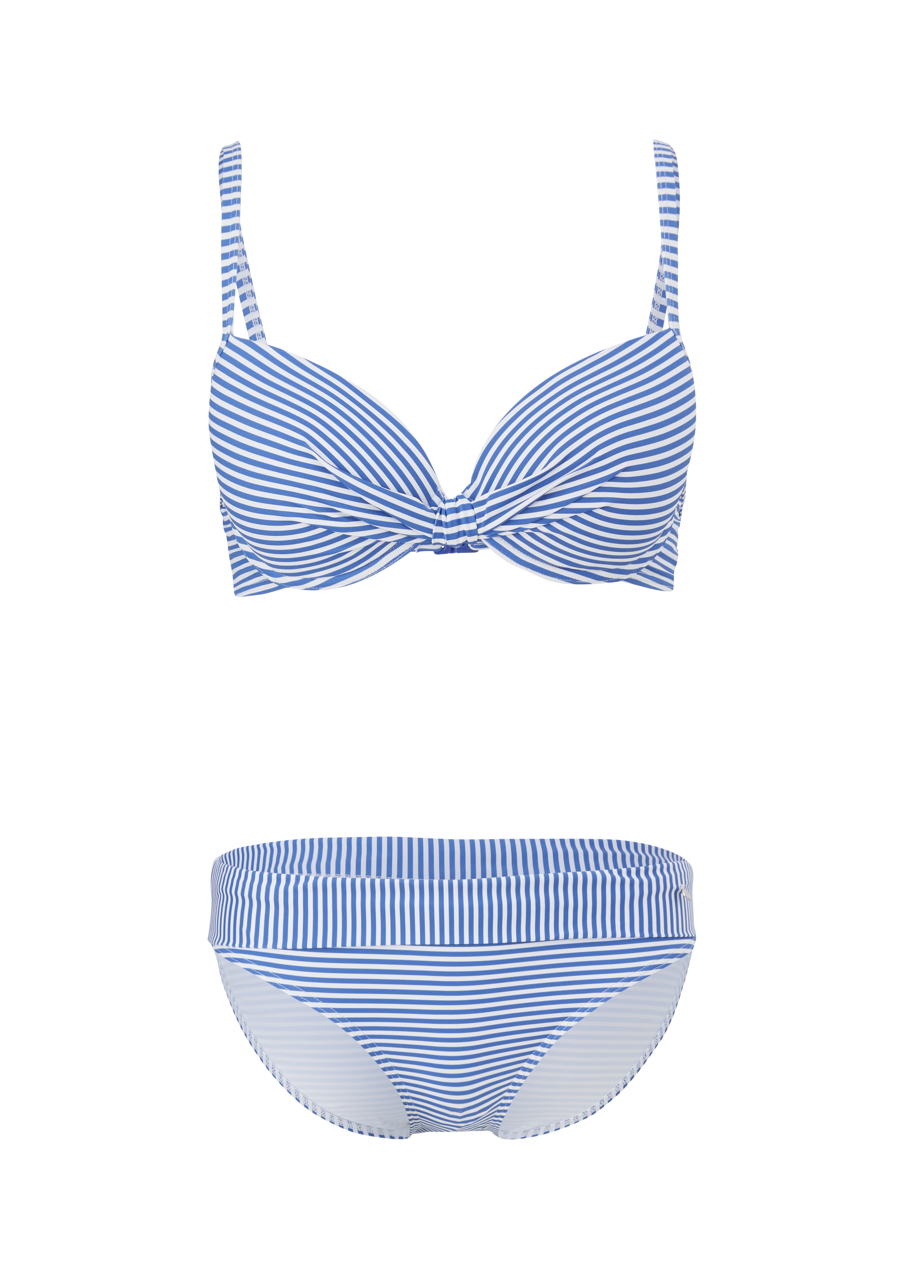Gestreepte bikini