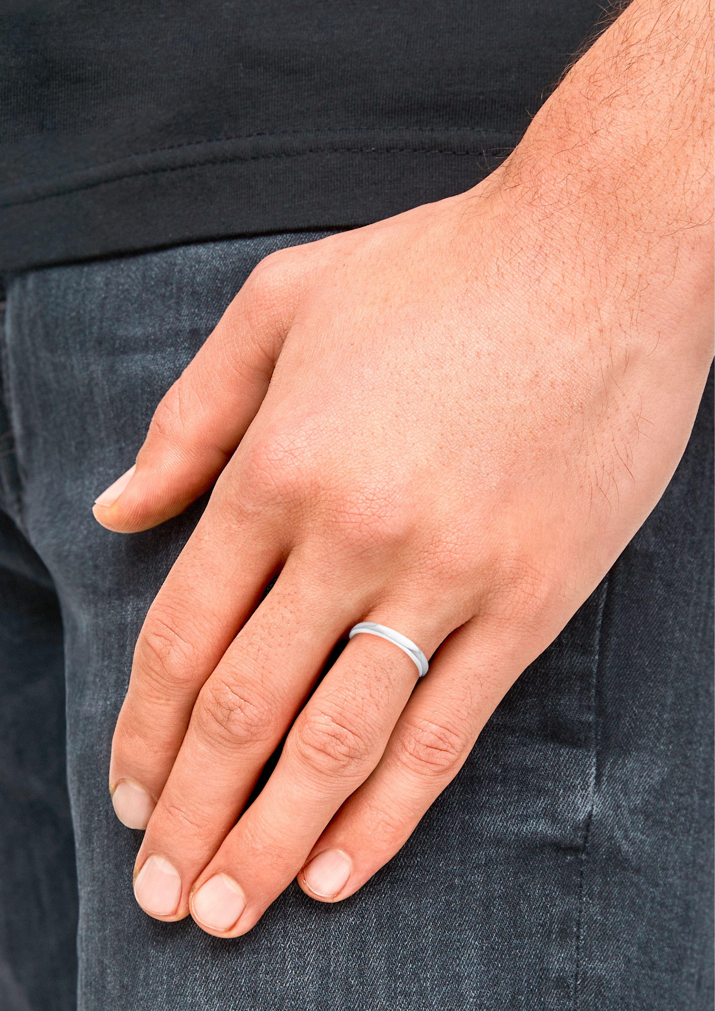 s.Oliver Edelstahlring im Industrial-Design