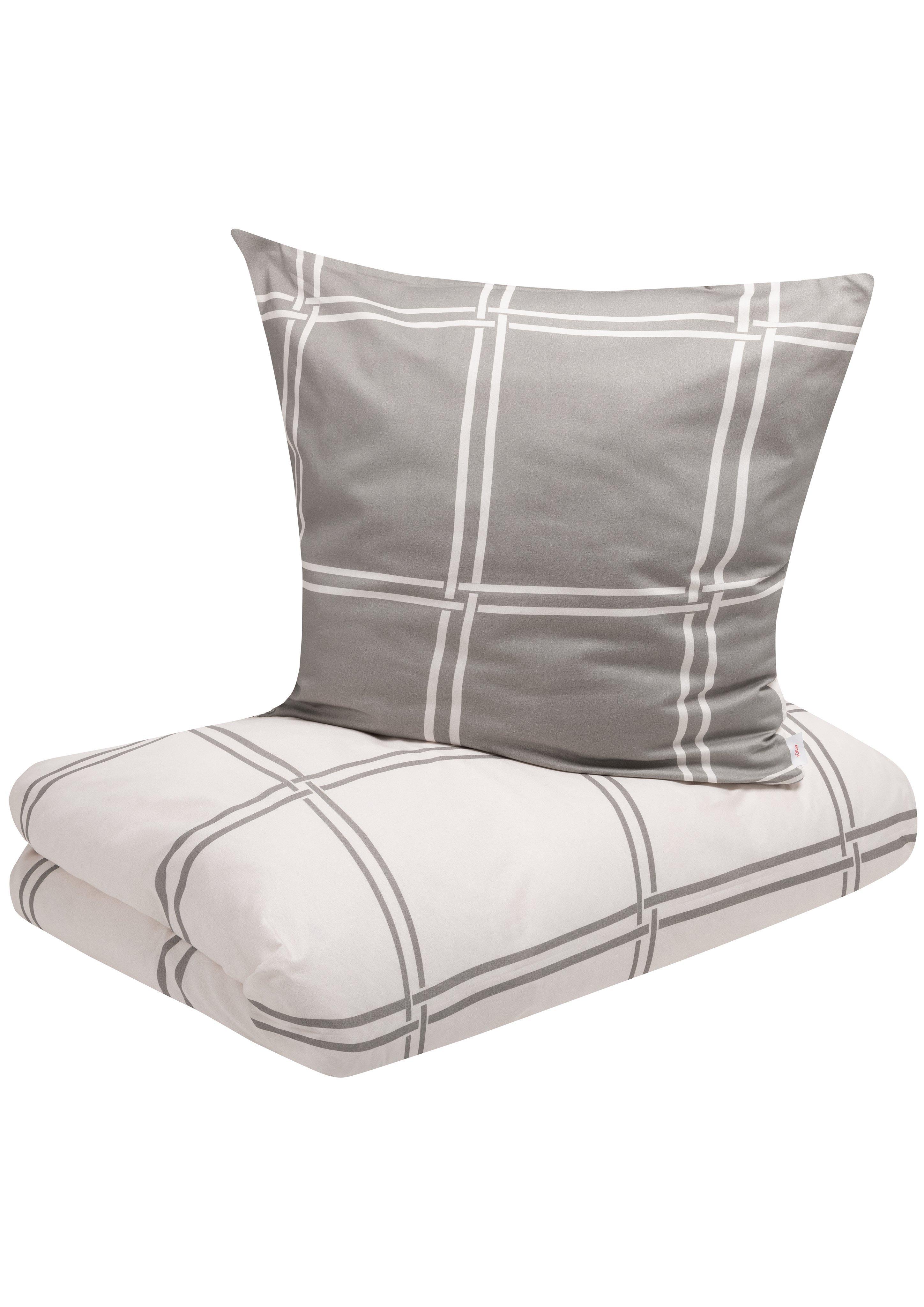 s.Oliver Elegante Bettwäsche aus Baumwollsatin