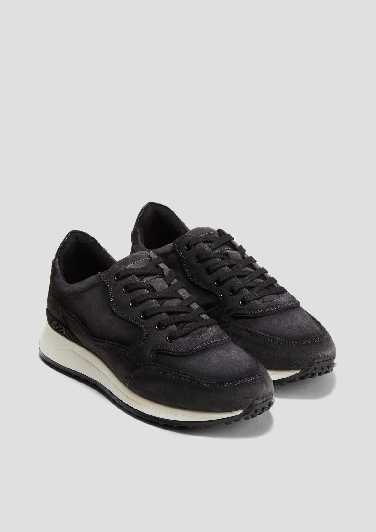 s.Oliver Sneakers d’aspect cuir velours