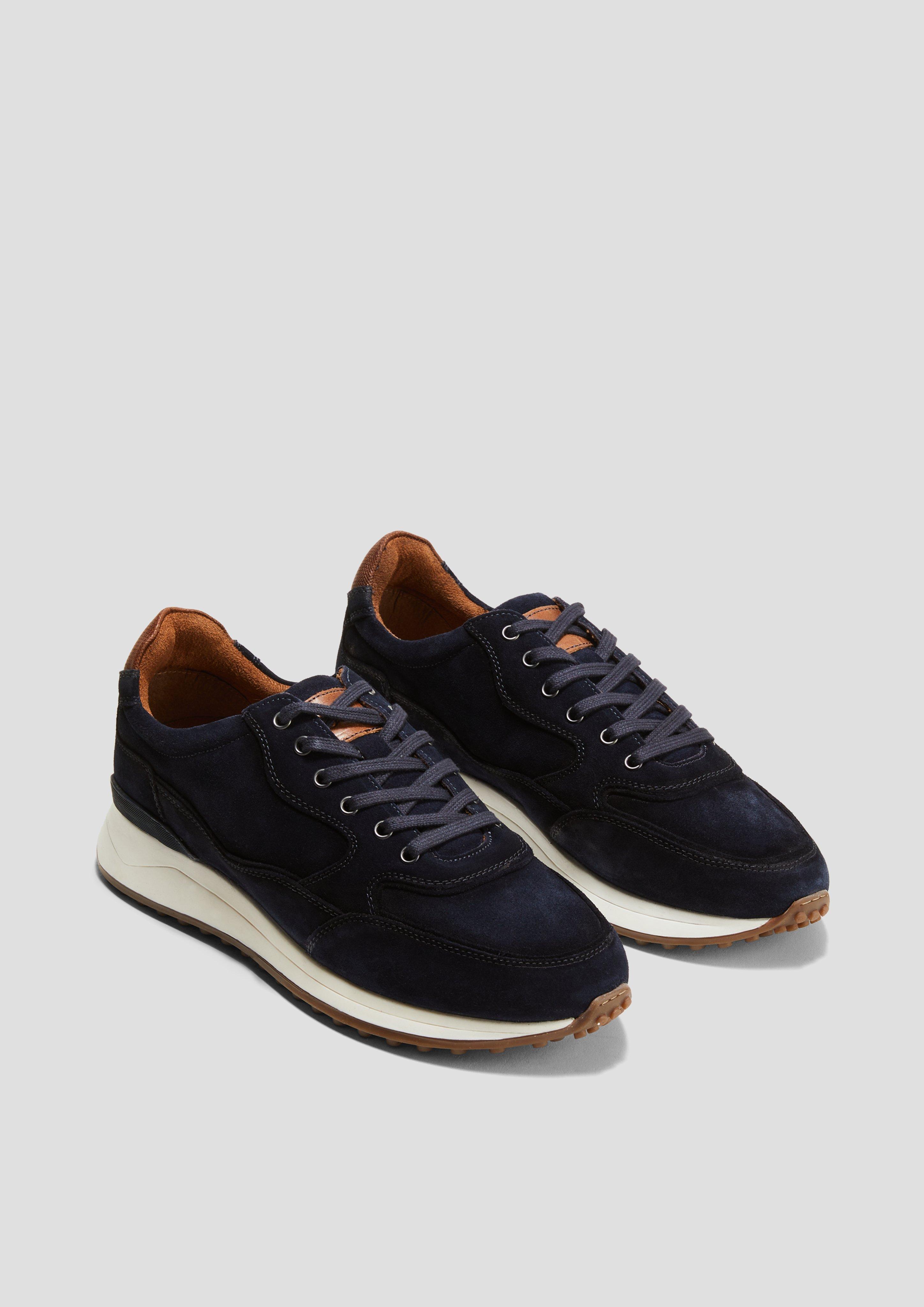 S.Oliver Sneaker in Veloursleder-Optik