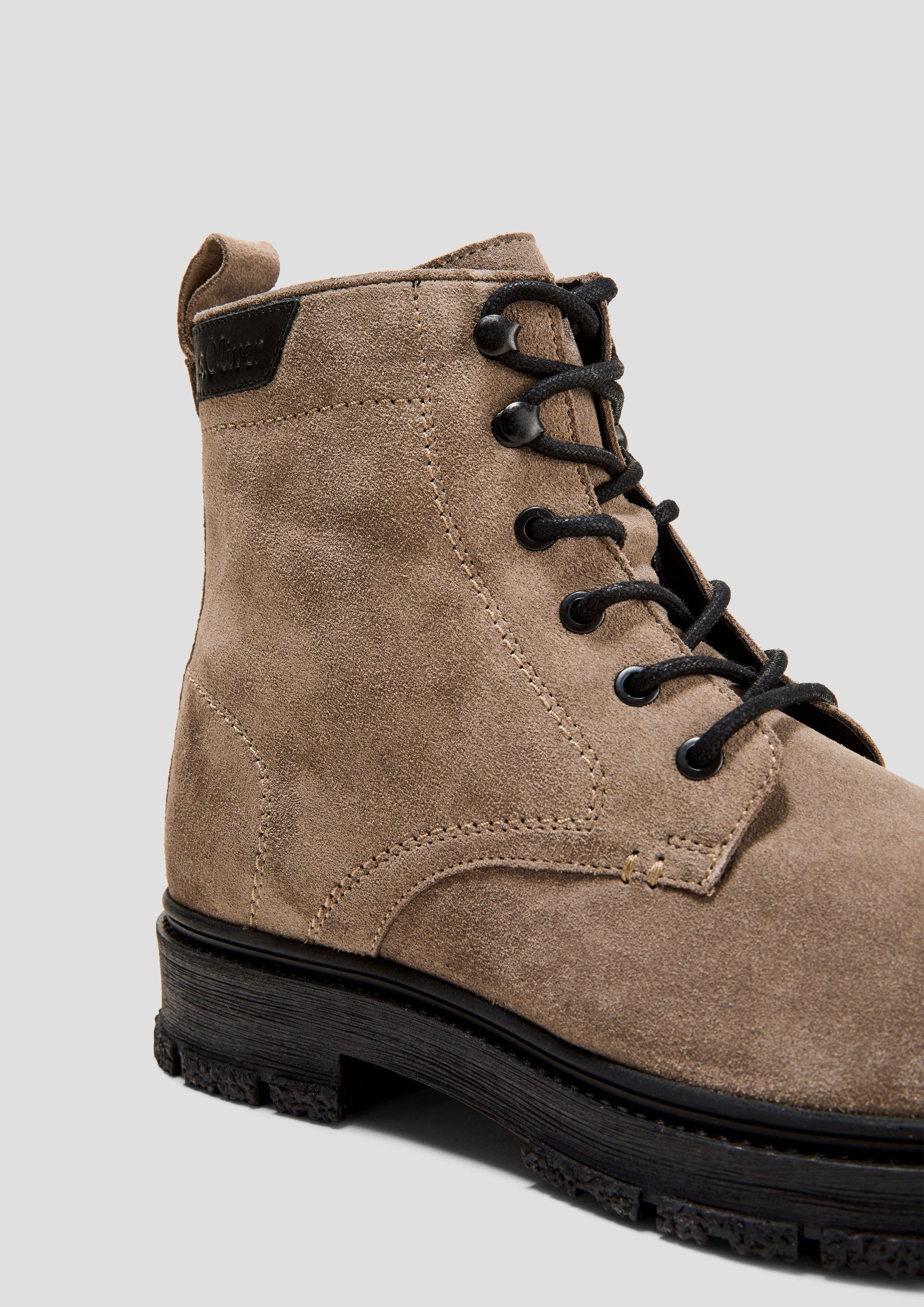 s.Oliver Stiefel aus Leder