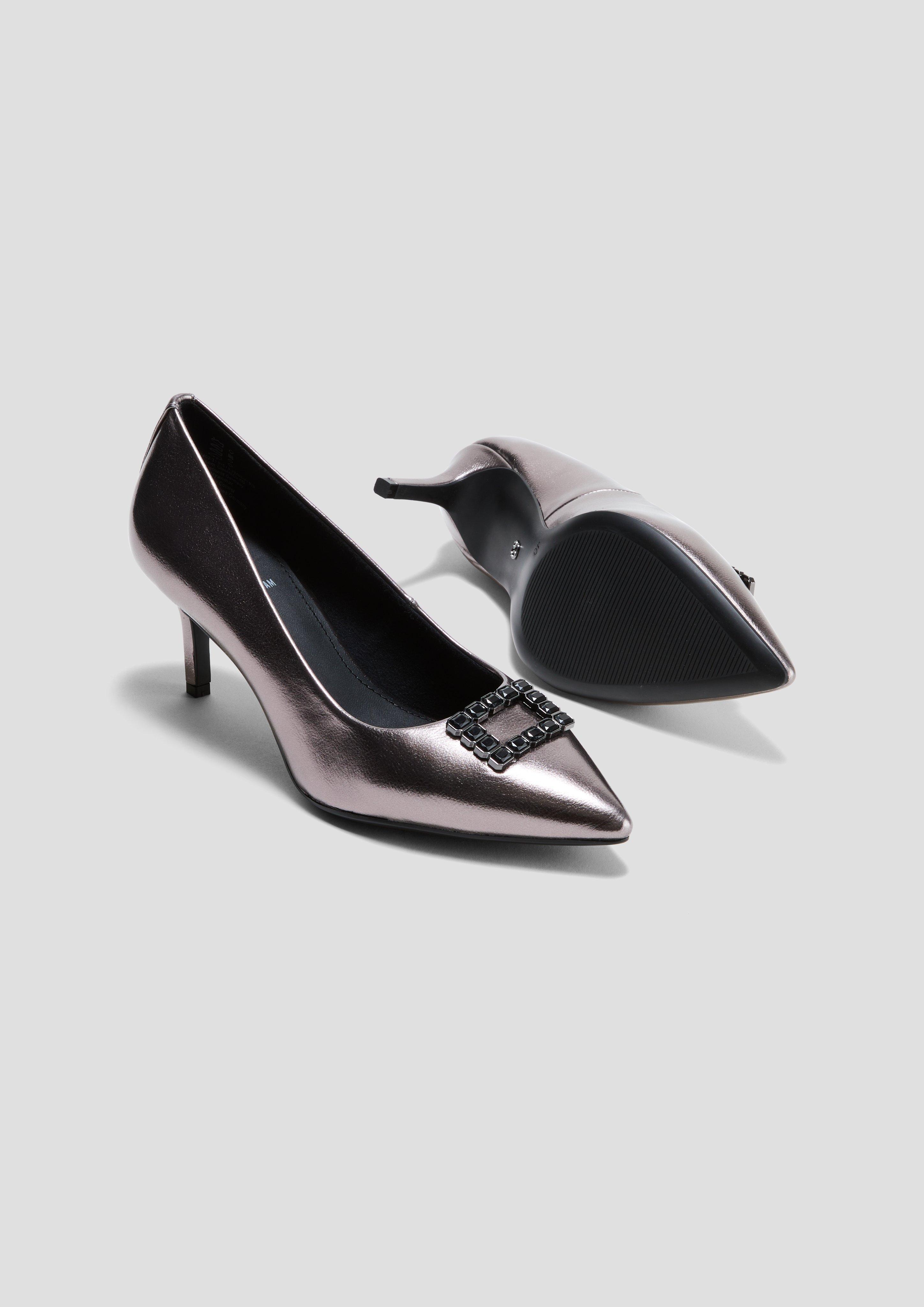 s.Oliver Pumps in Metallic-Optik
