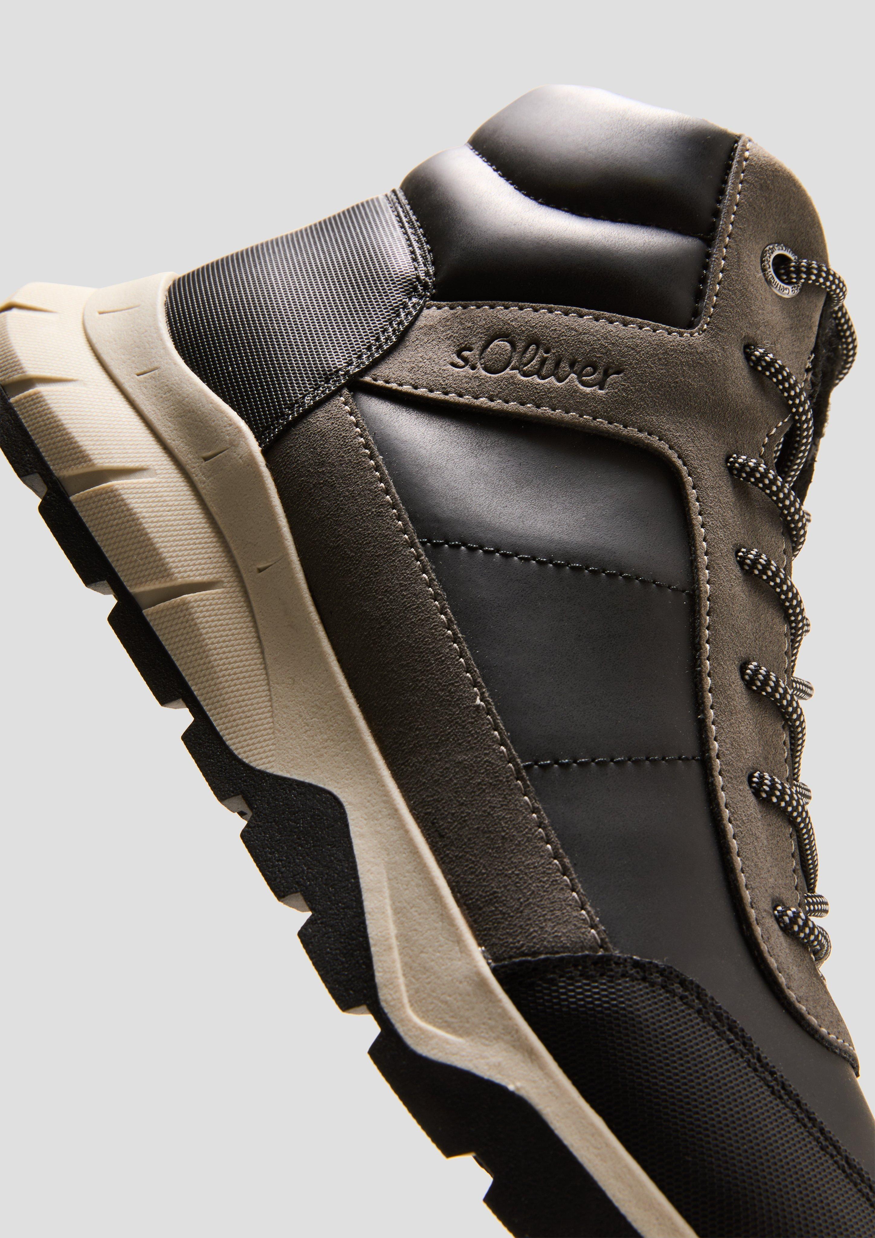 s.Oliver Stiefel in Sneaker-Optik