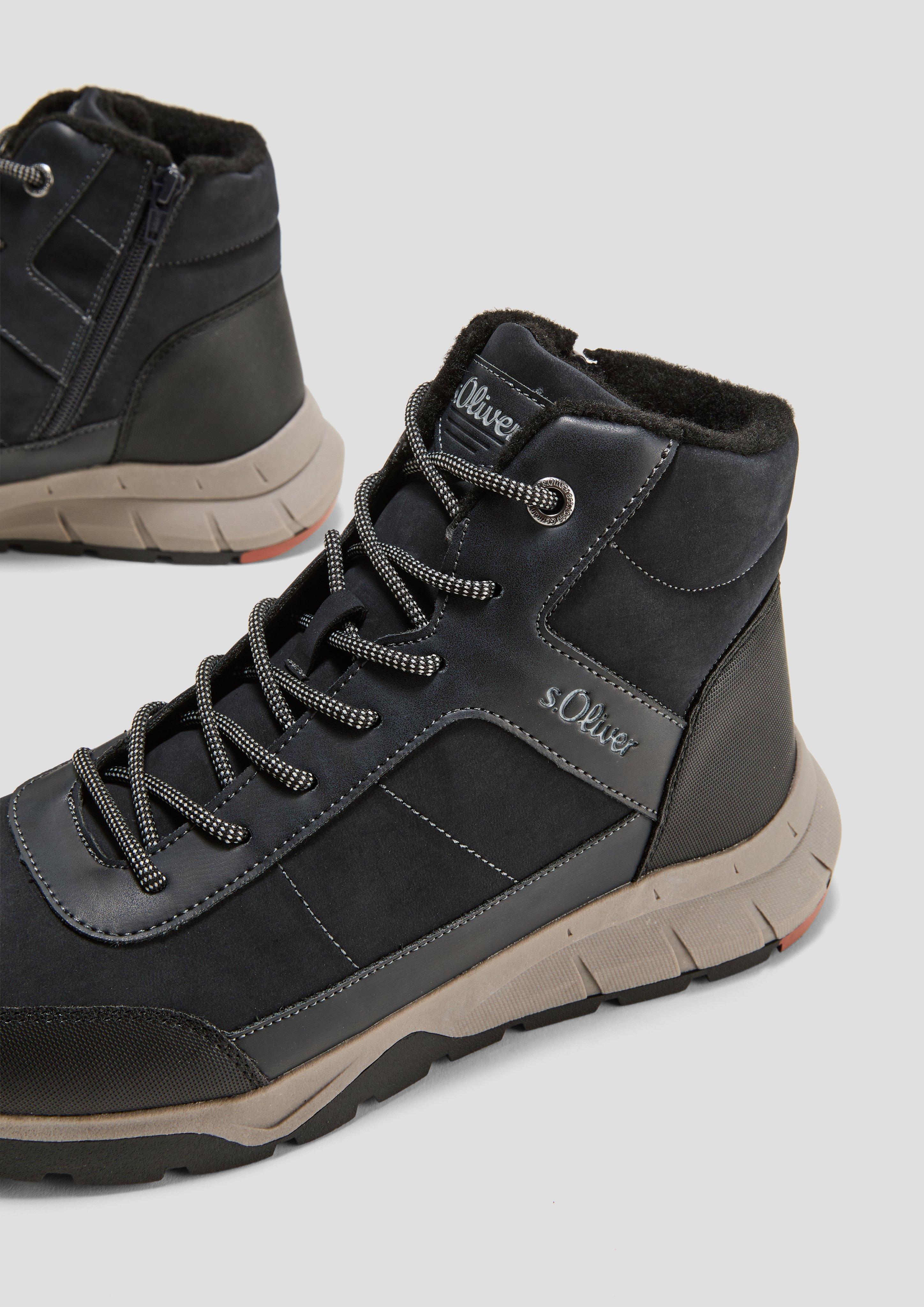 s.Oliver Stiefel in Sneaker-Optik