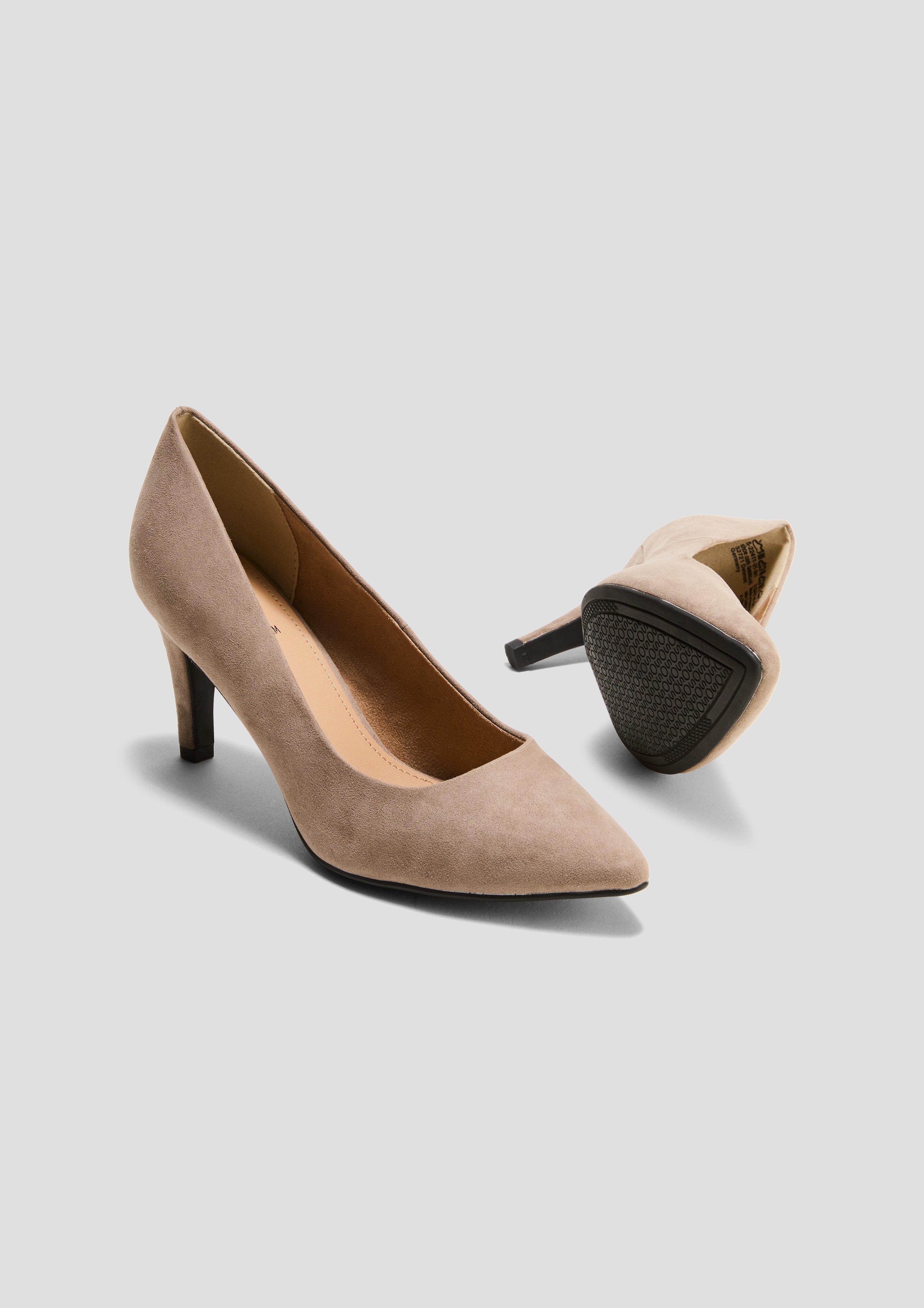 s.Oliver Pumps in Veloursleder-Optik