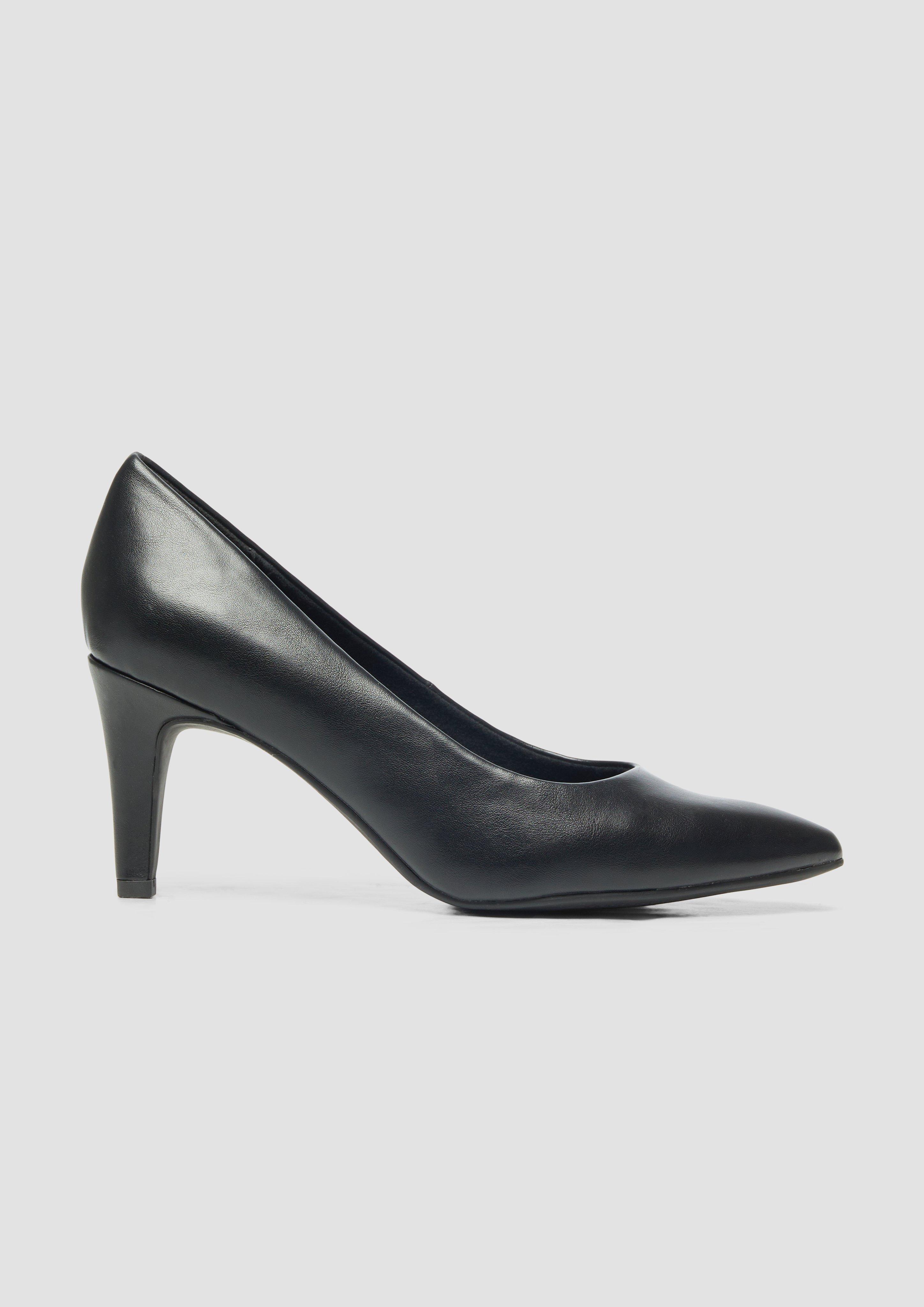 S.Oliver Pumps in Leder-Optik