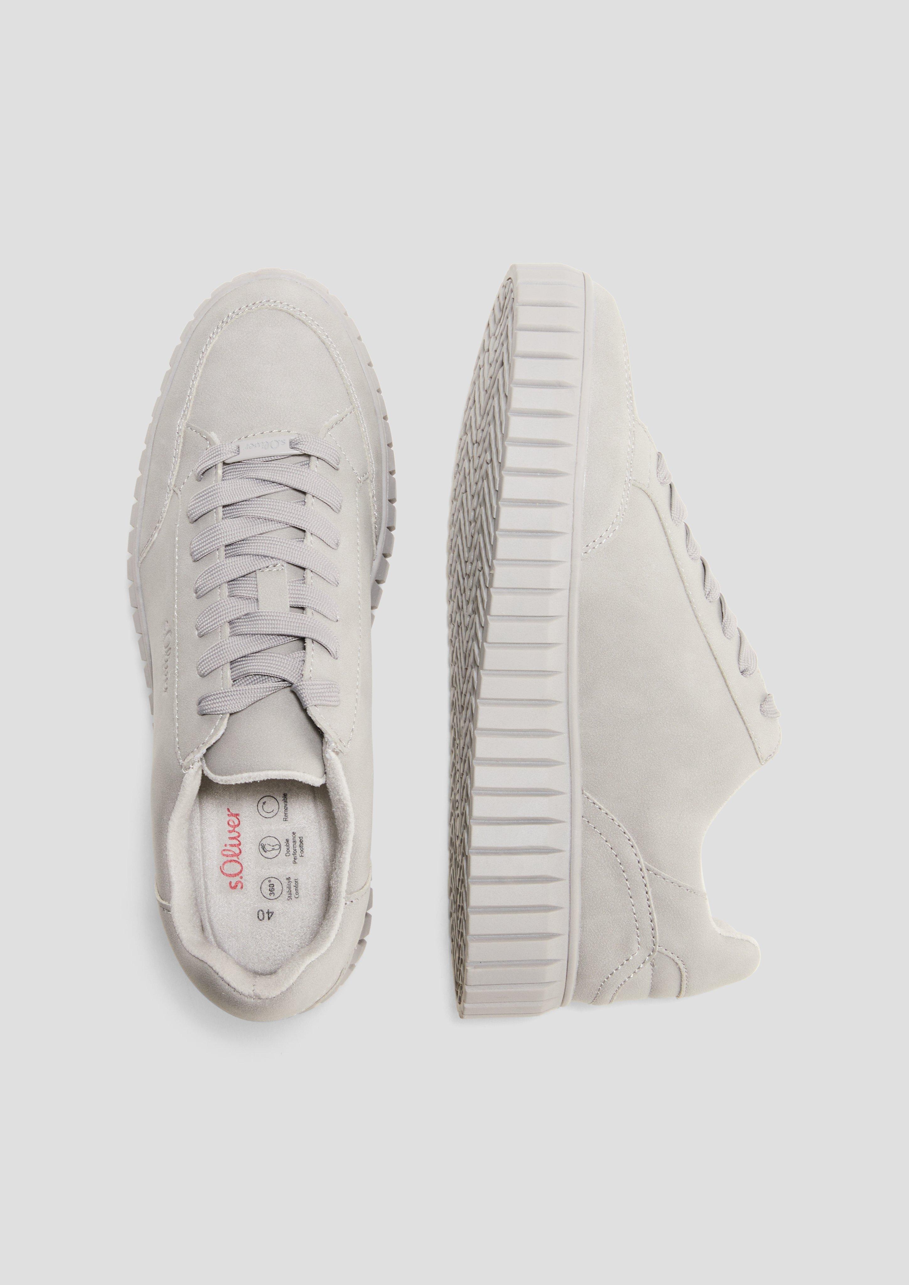 s.Oliver Schnürer in Leder-Optik