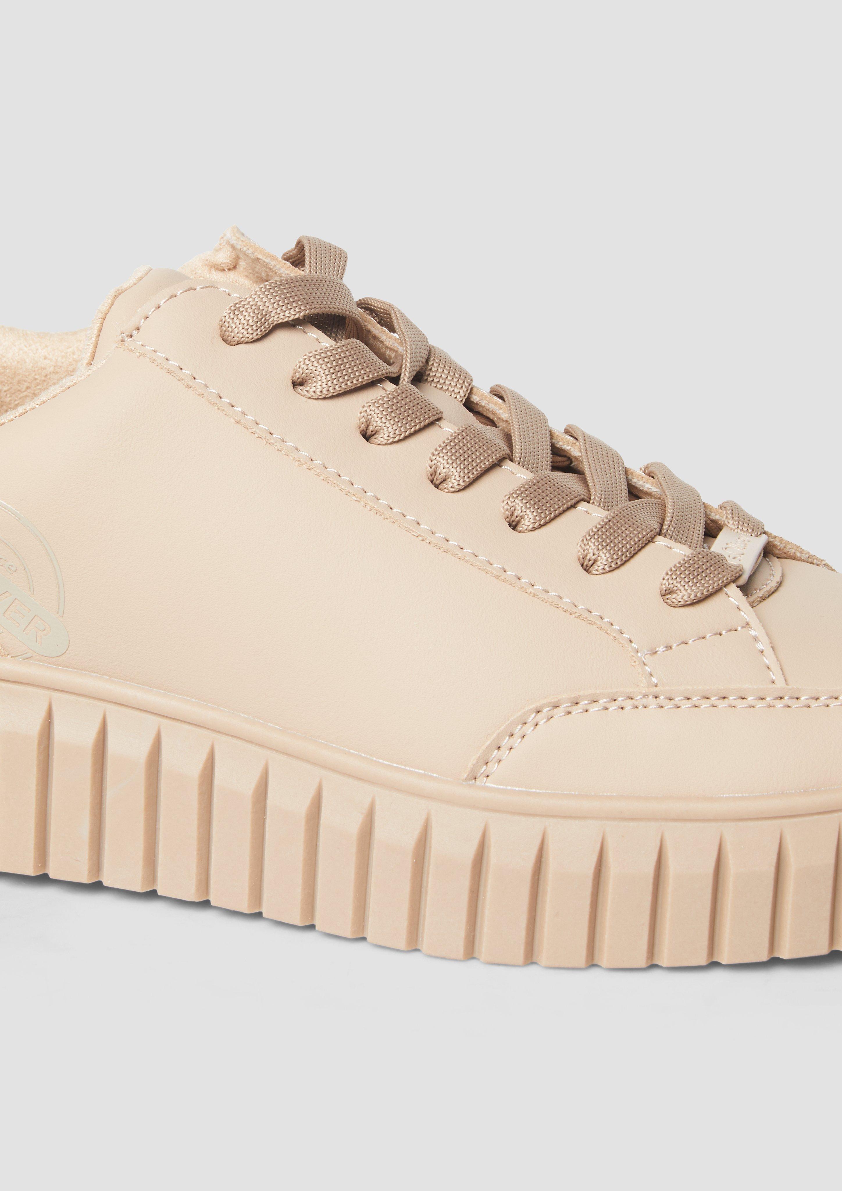 s.Oliver Schnürer in Leder-Optik