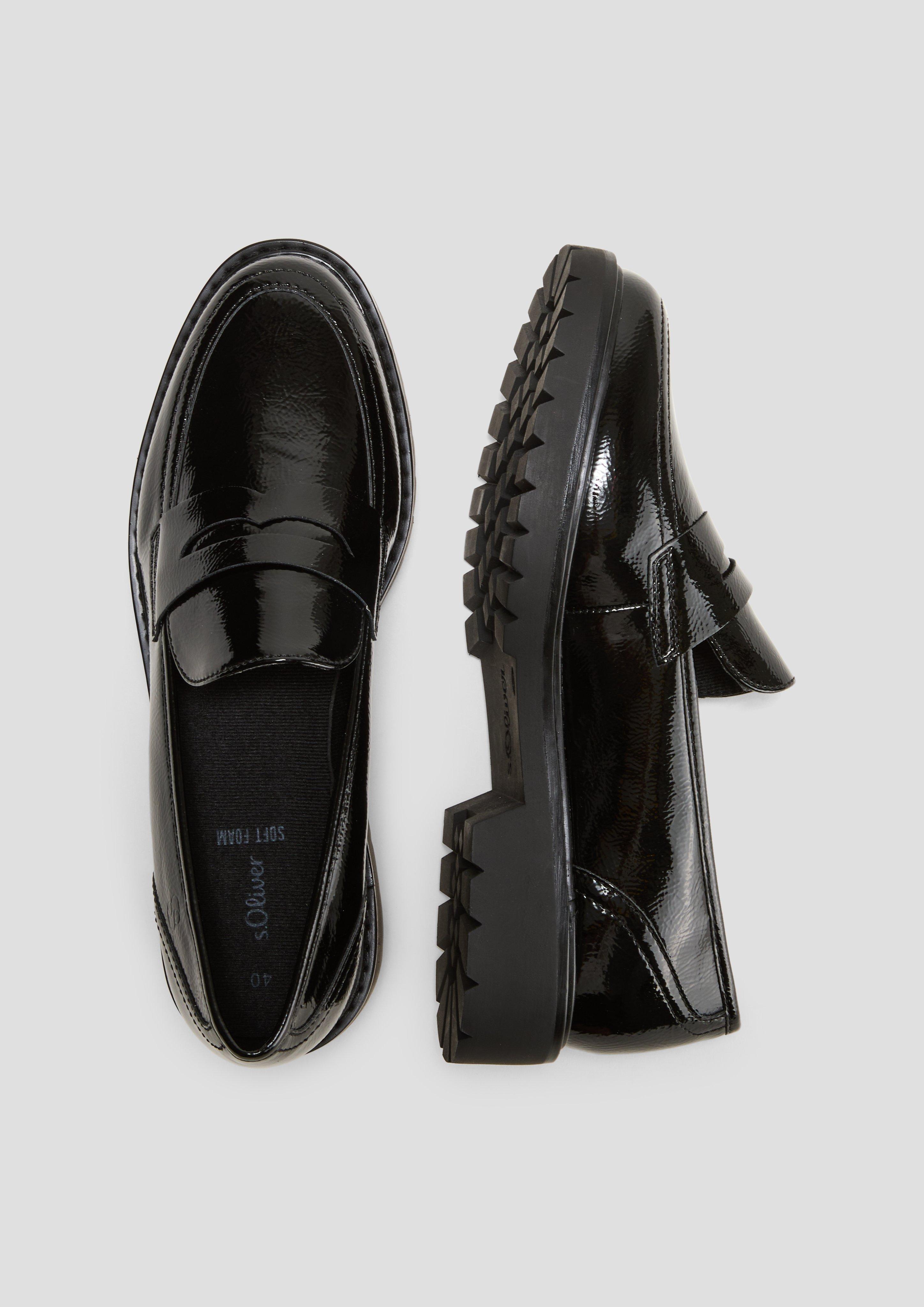 s.Oliver Loafer in Leder-Optik