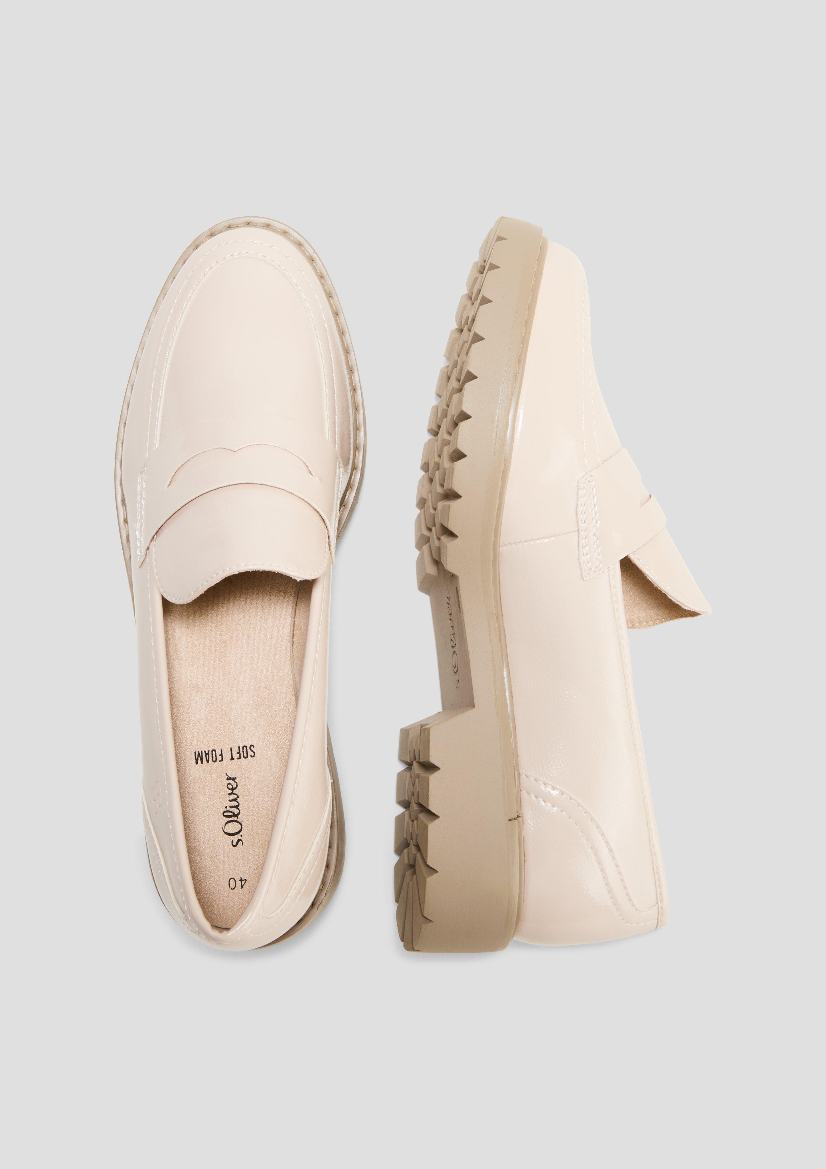 s.Oliver Loafer in Leder-Optik