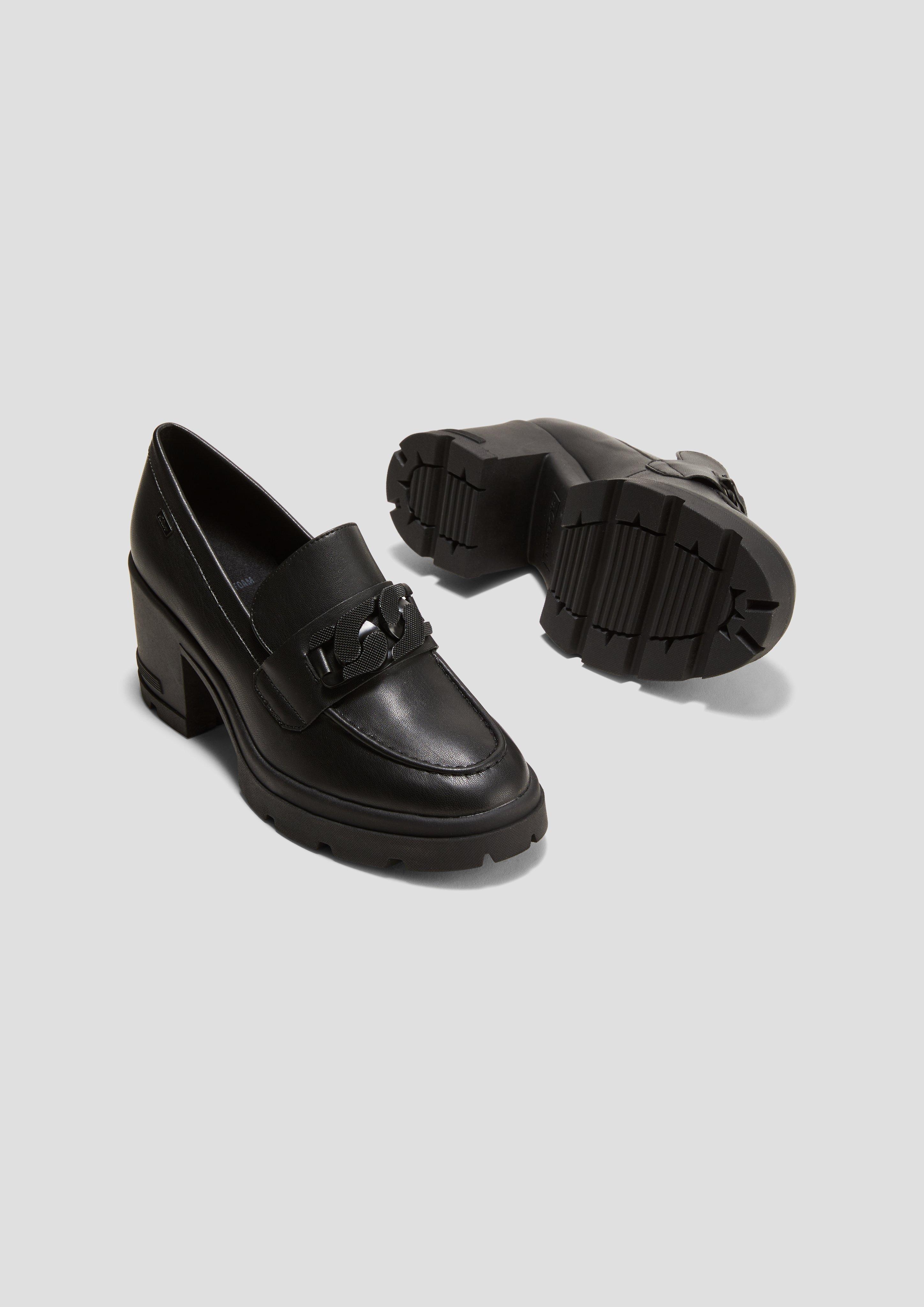 s.Oliver Slipper mit Schmuck-Detail