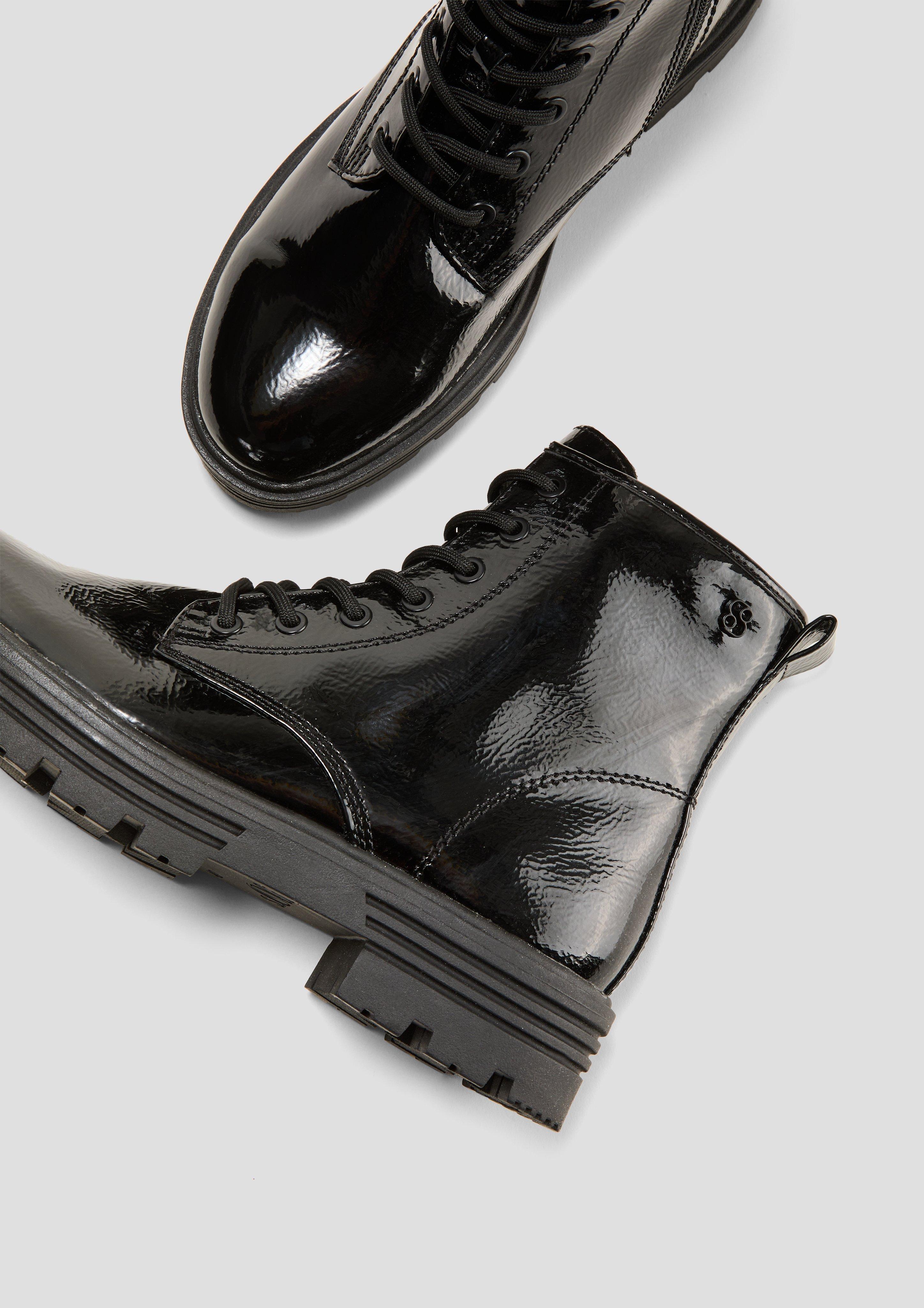 s.Oliver Stiefel mit profilierter Sohle