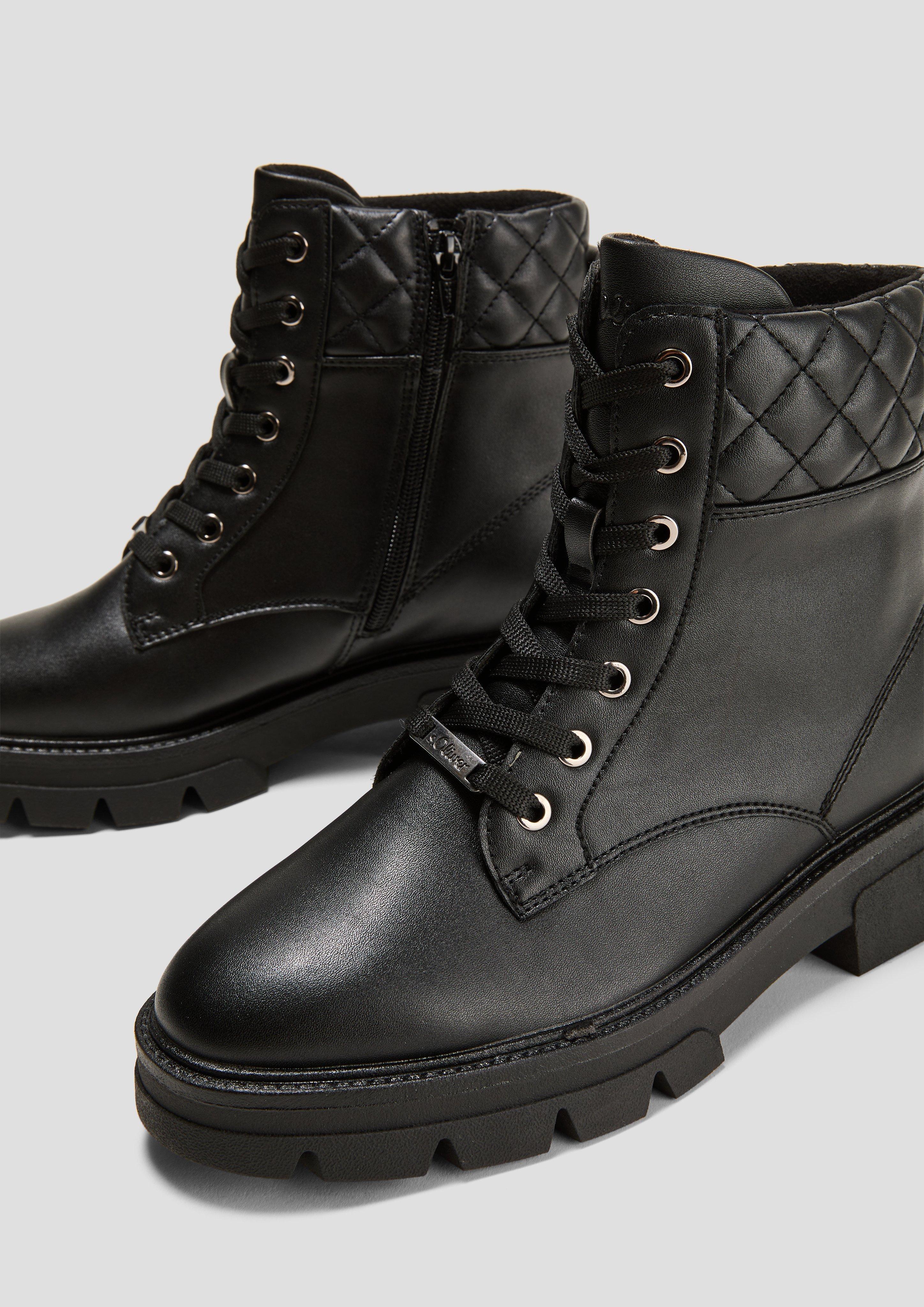 s.Oliver Stiefel mit Stepp-Detail