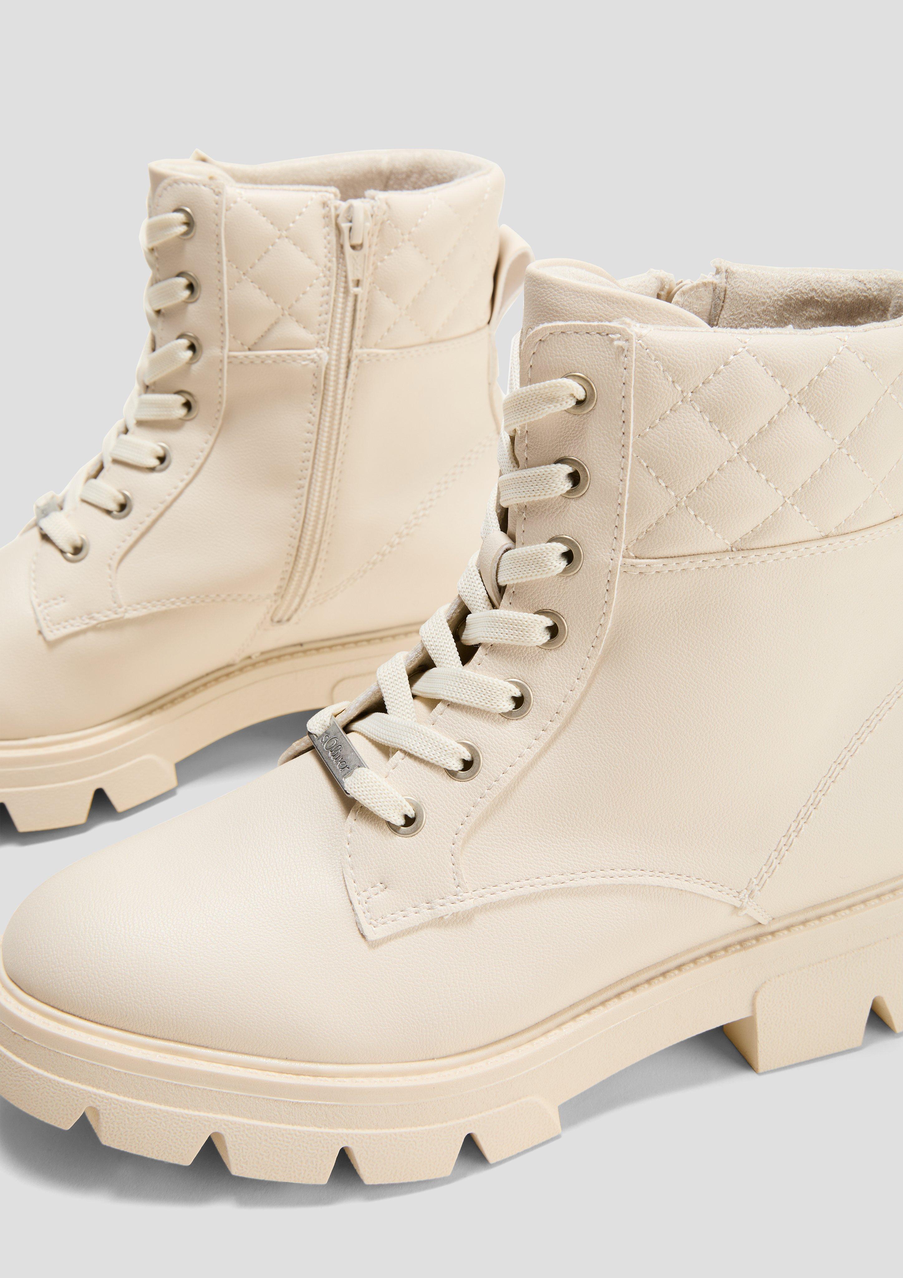 s.Oliver Stiefel mit Stepp-Detail