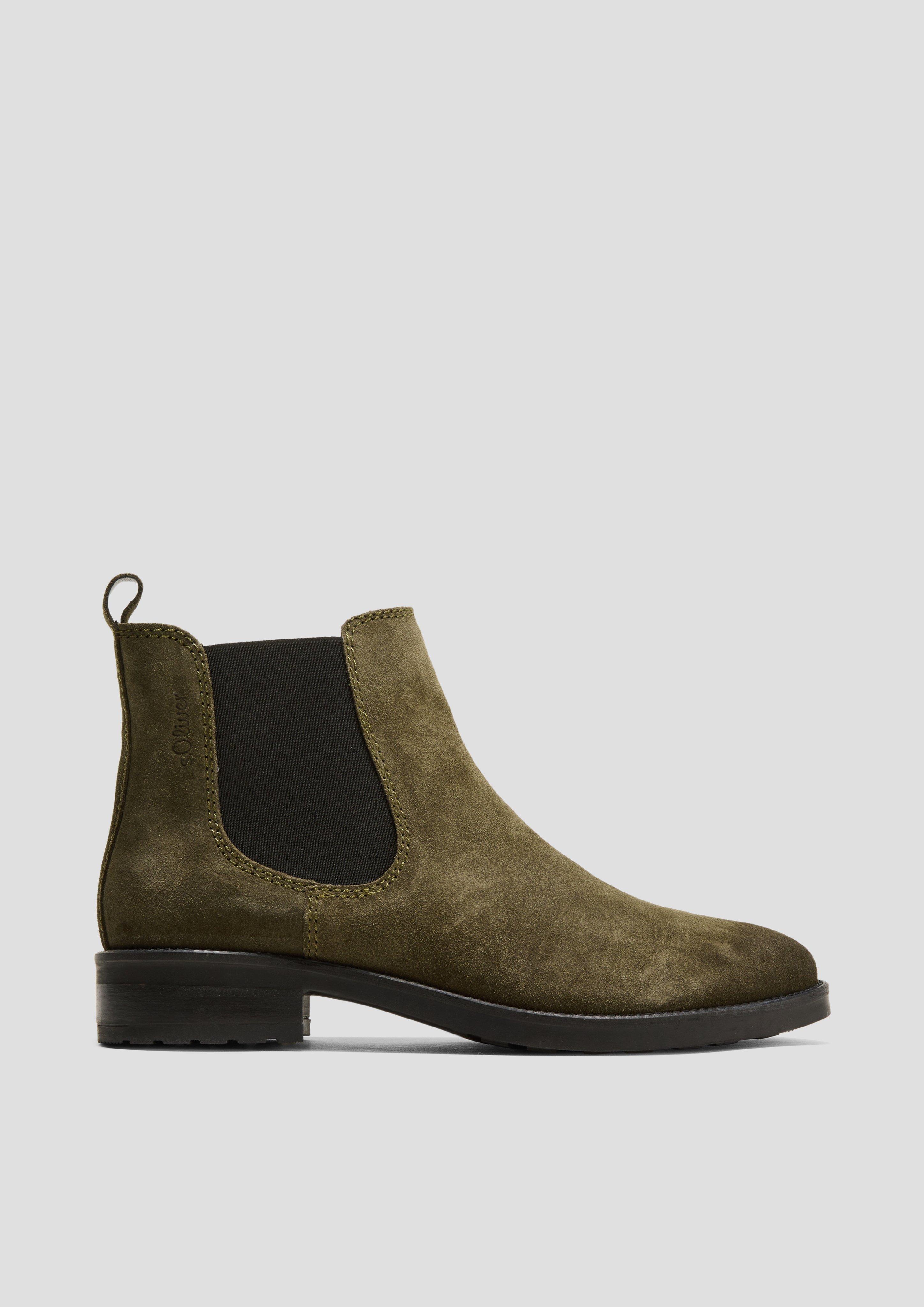 S.Oliver Wildleder Chelsea Boots