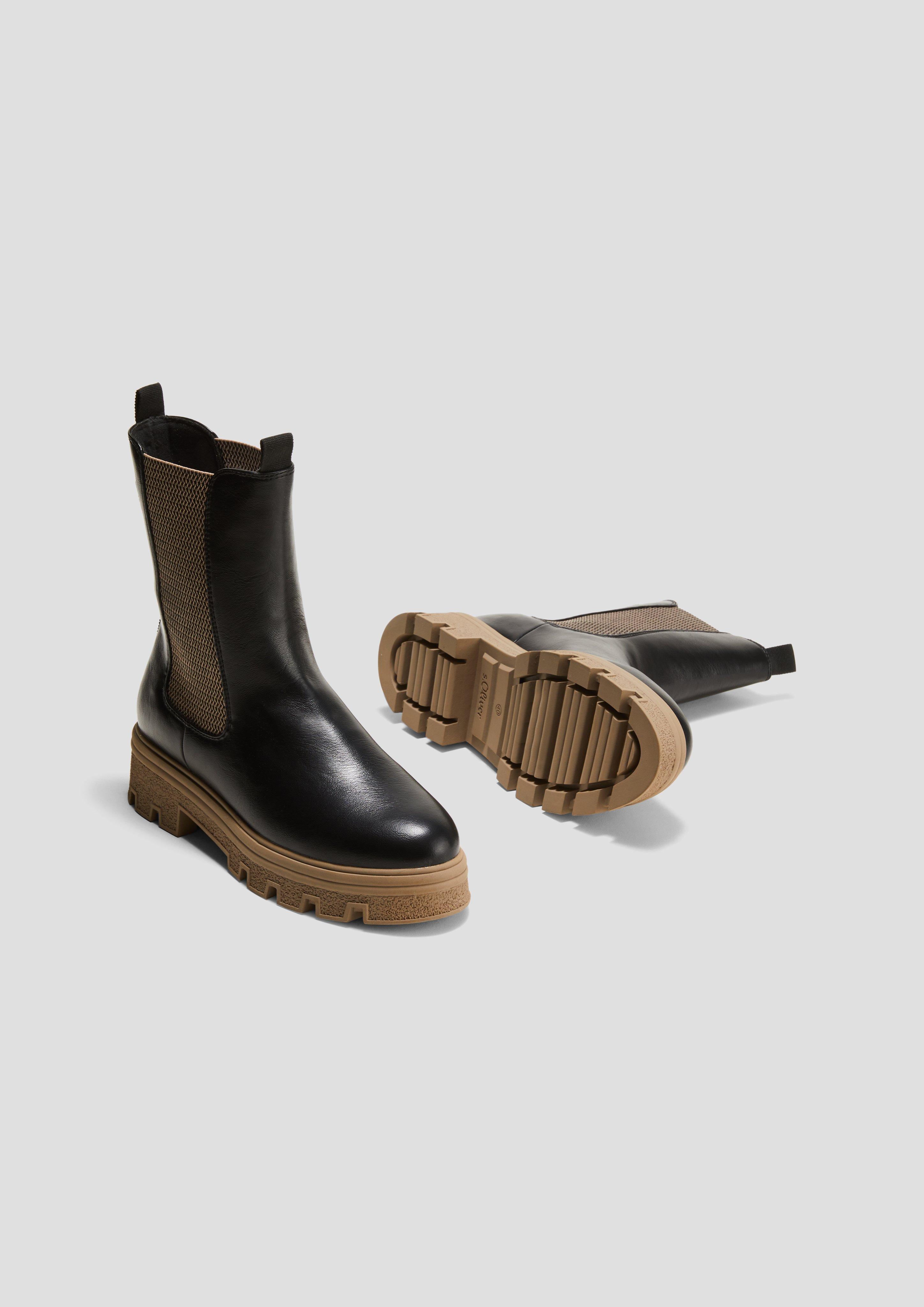 s.Oliver Halbhohe Chelsea Boots
