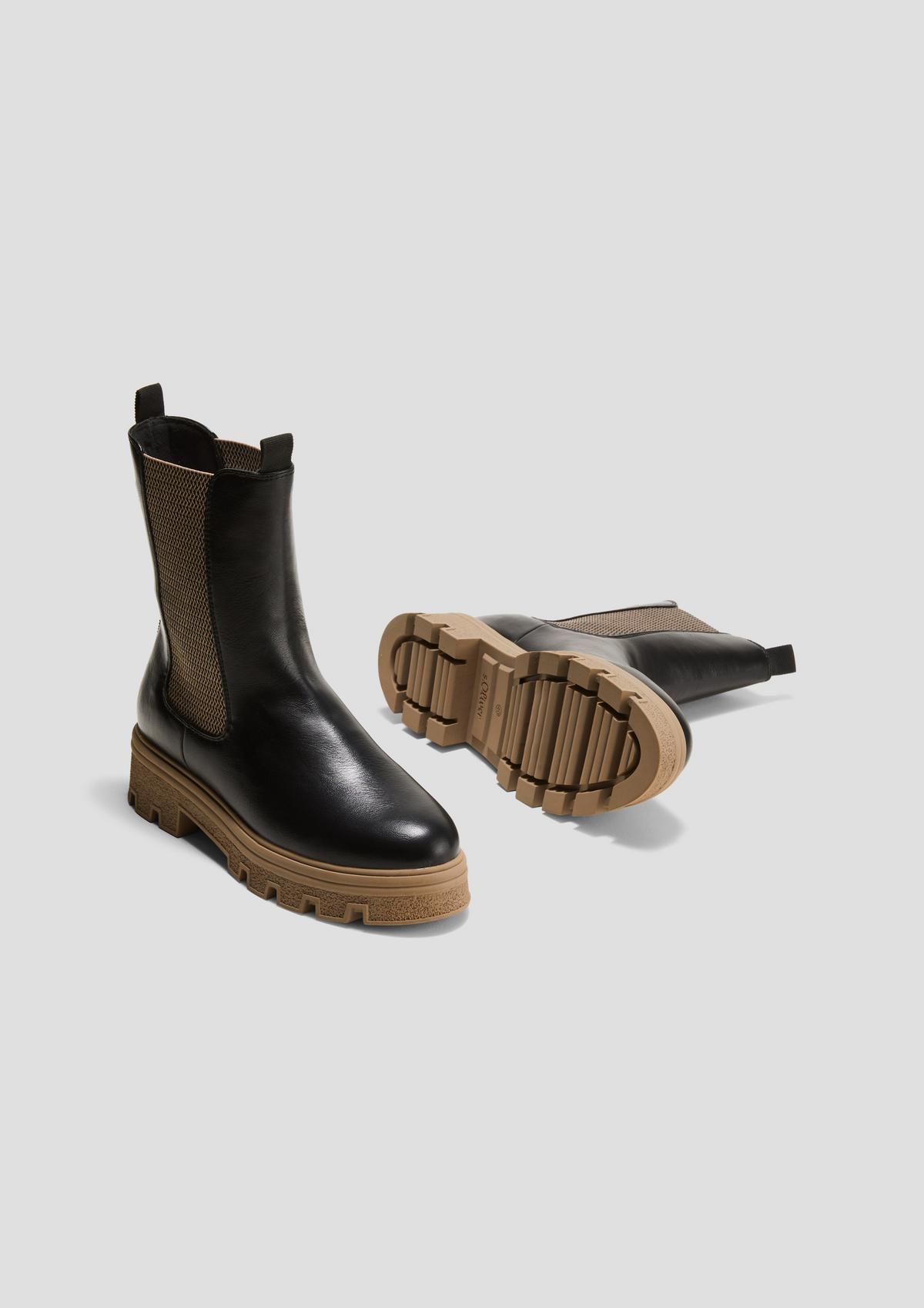 s.Oliver Halfhoge chelsea boots