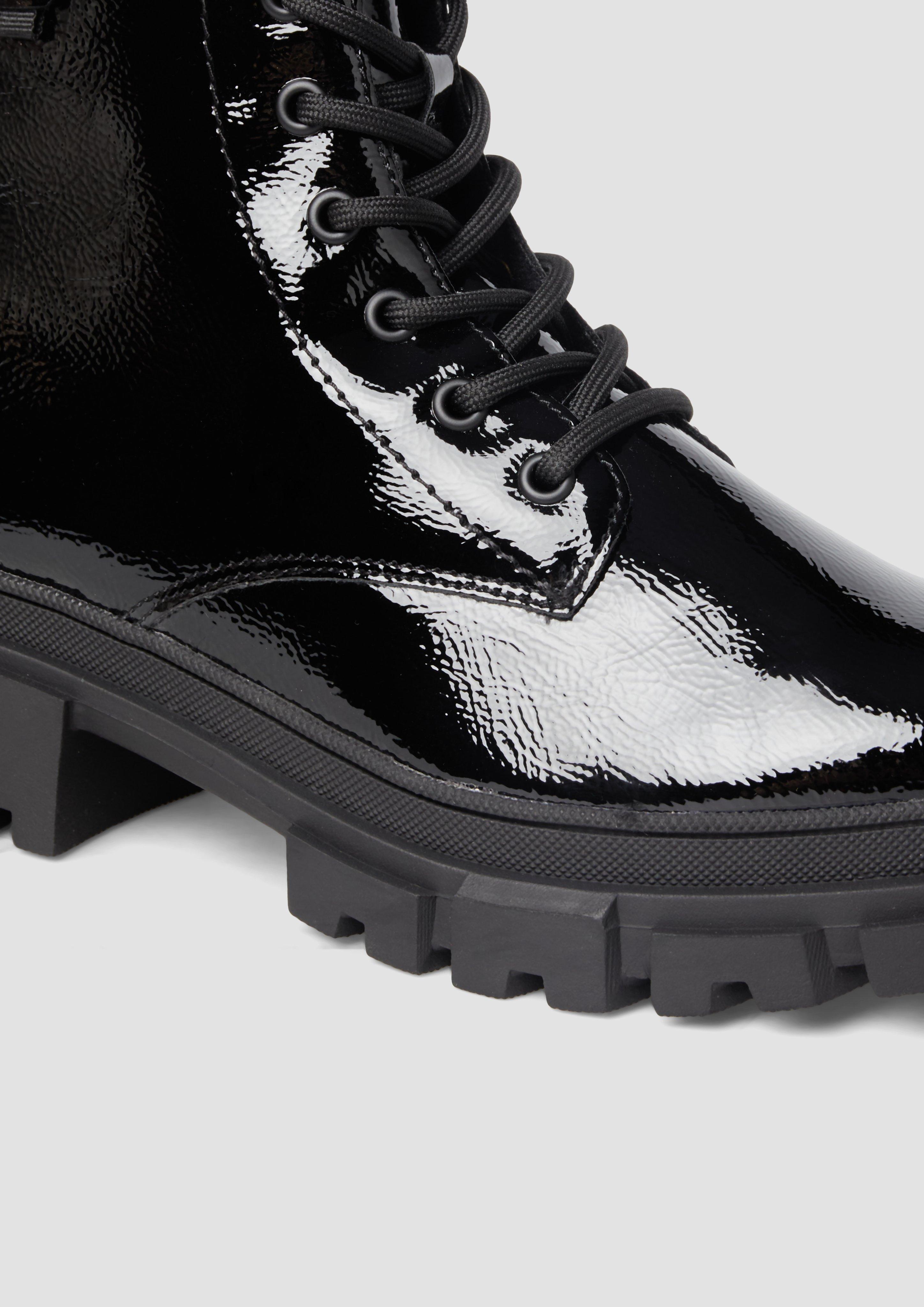 s.Oliver Stiefeletten mit Schnürung und Reißverschluss