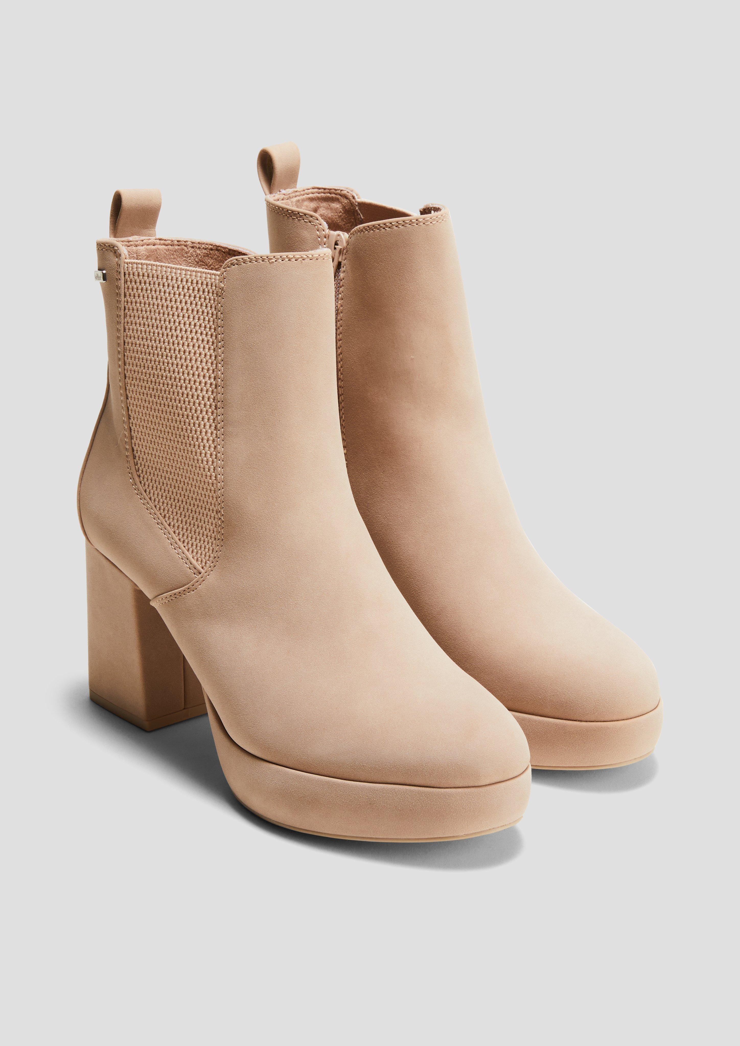 S.Oliver Chelsea Boots mit Blockabsatz