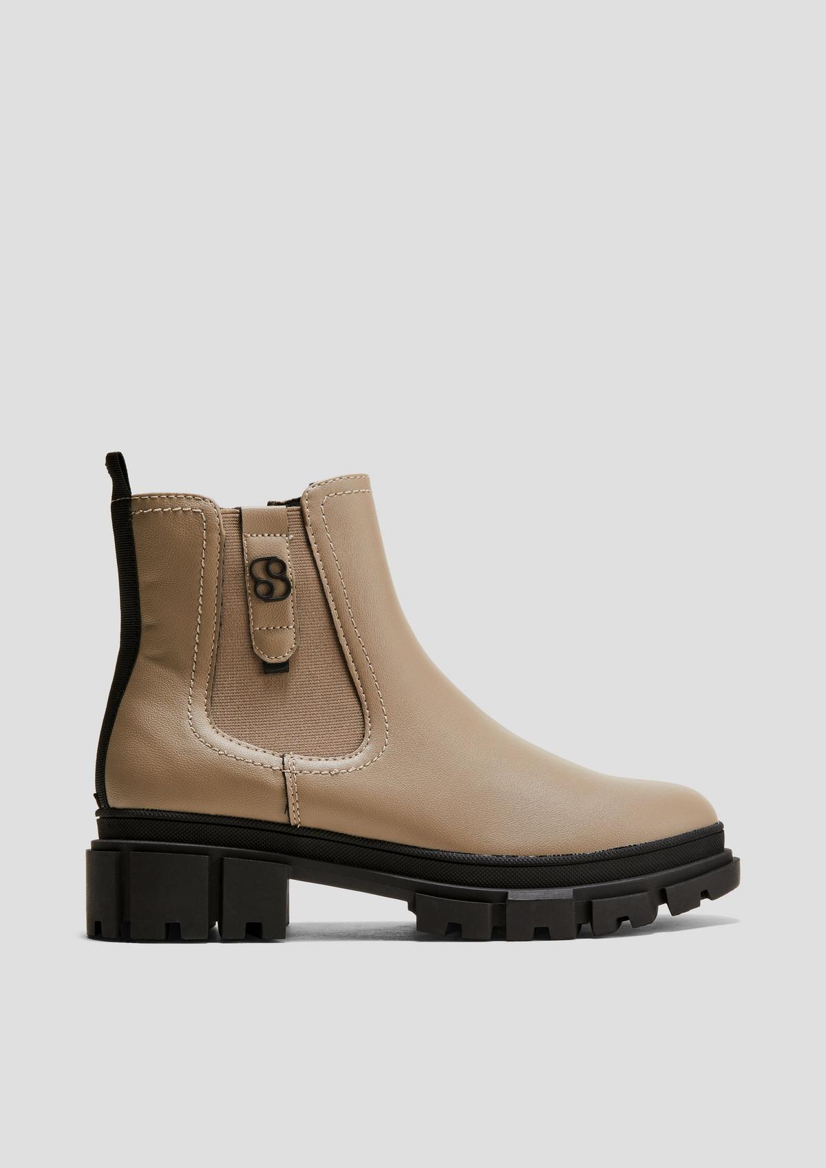 s.Oliver Chelsea Boots mit Logo-Detail
