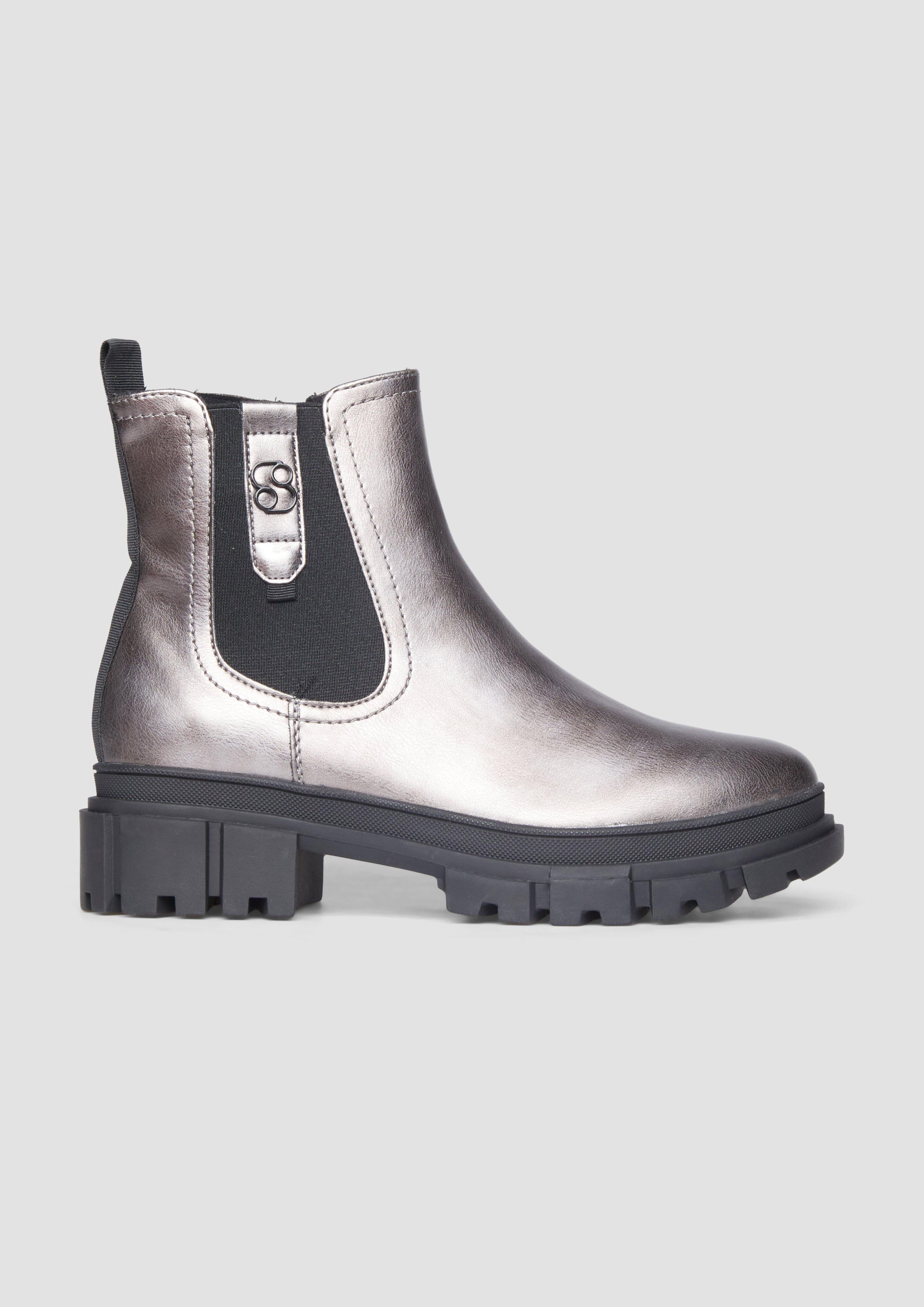 S.Oliver Chelsea Boots mit Logo-Detail