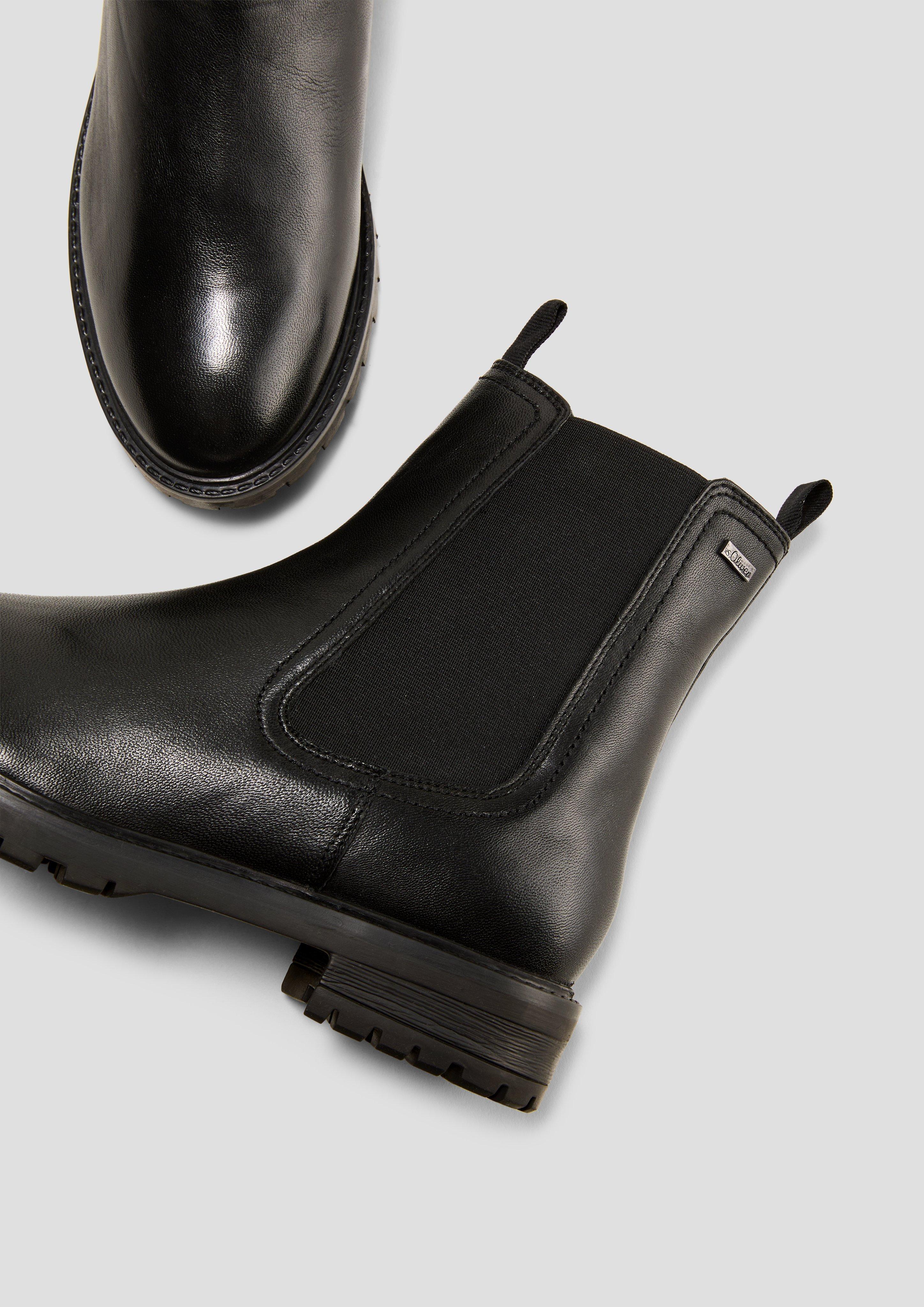 s.Oliver Chelsea Boots aus Schafsleder