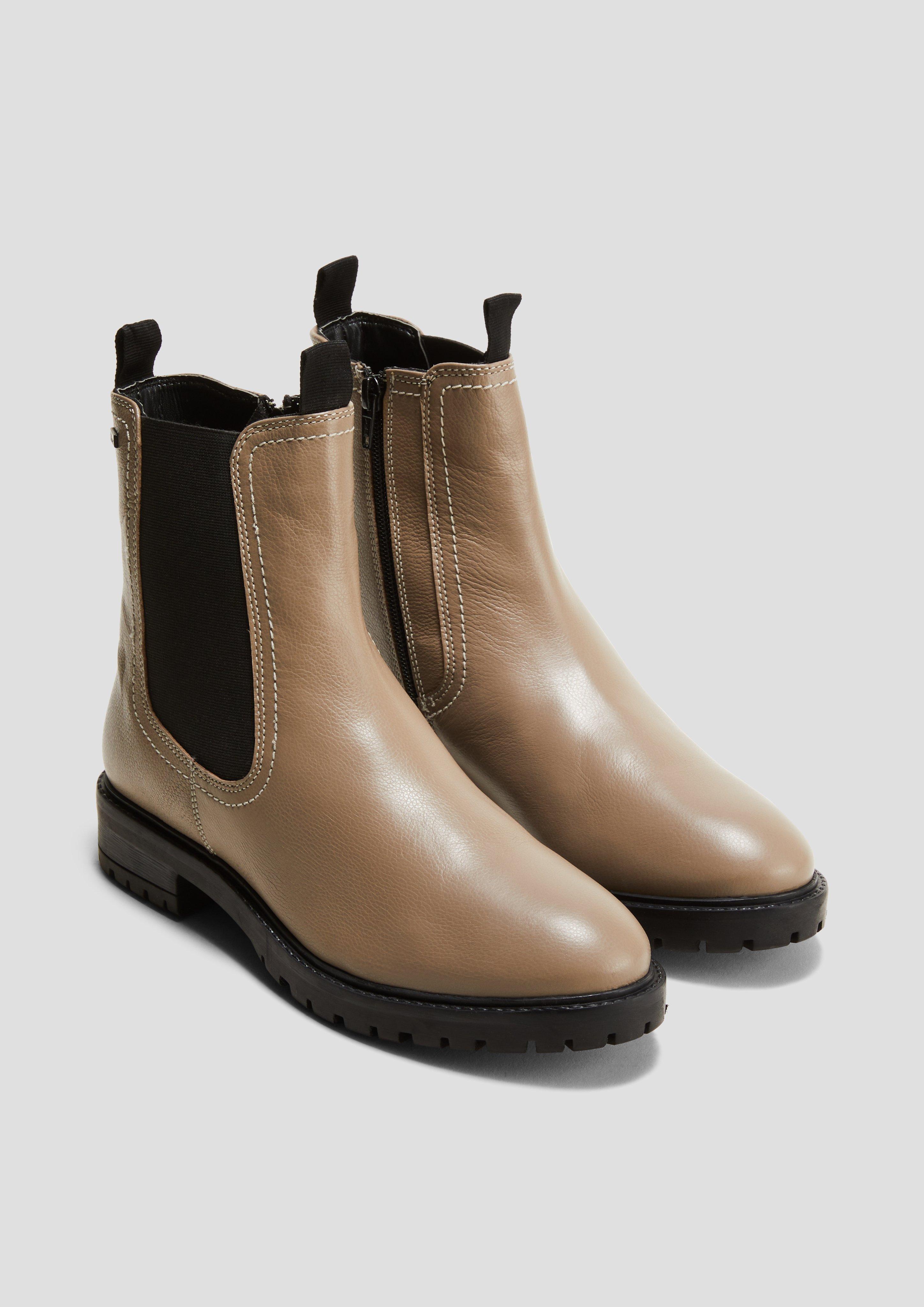 S.Oliver Chelsea Boots aus Schafsleder