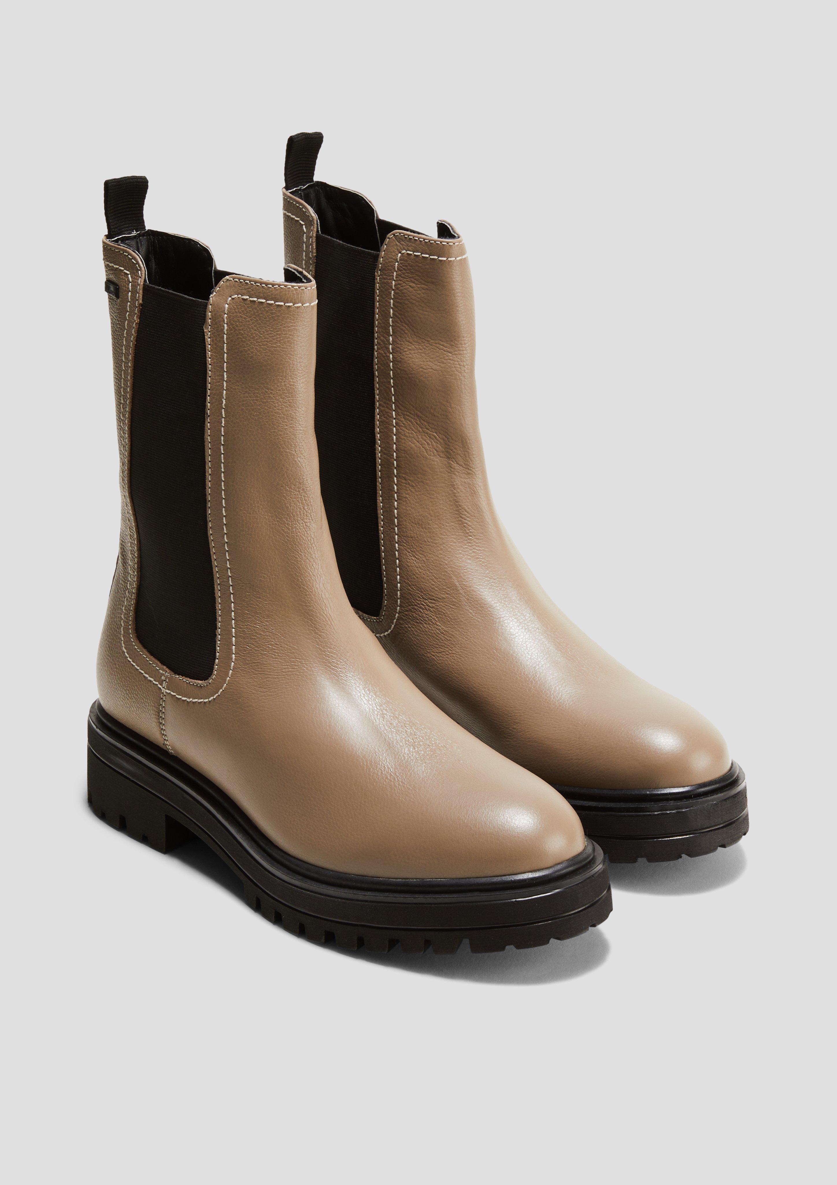 S.Oliver Chelsea Boots aus Glattleder