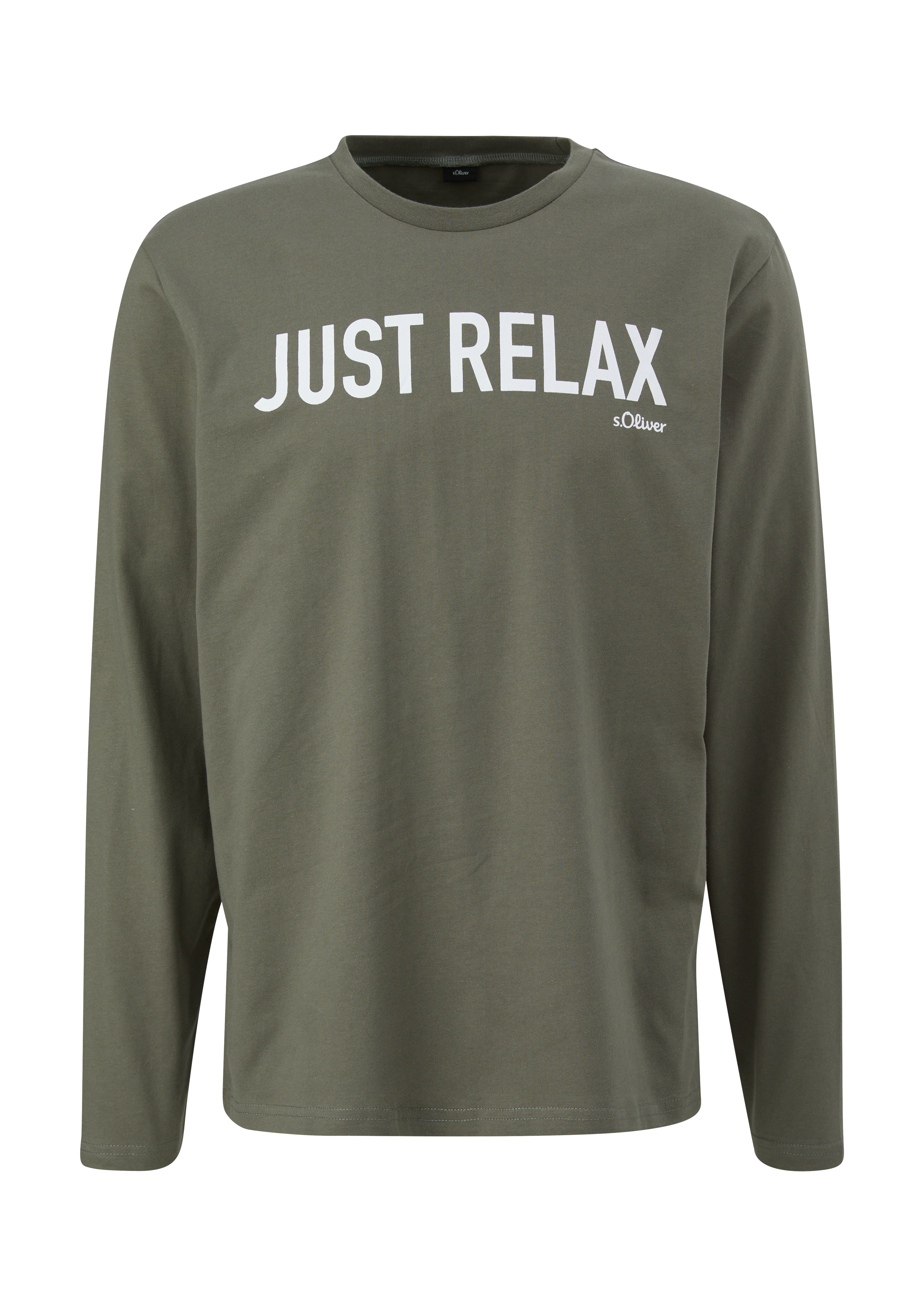 Pyjamashirt met tekstprint