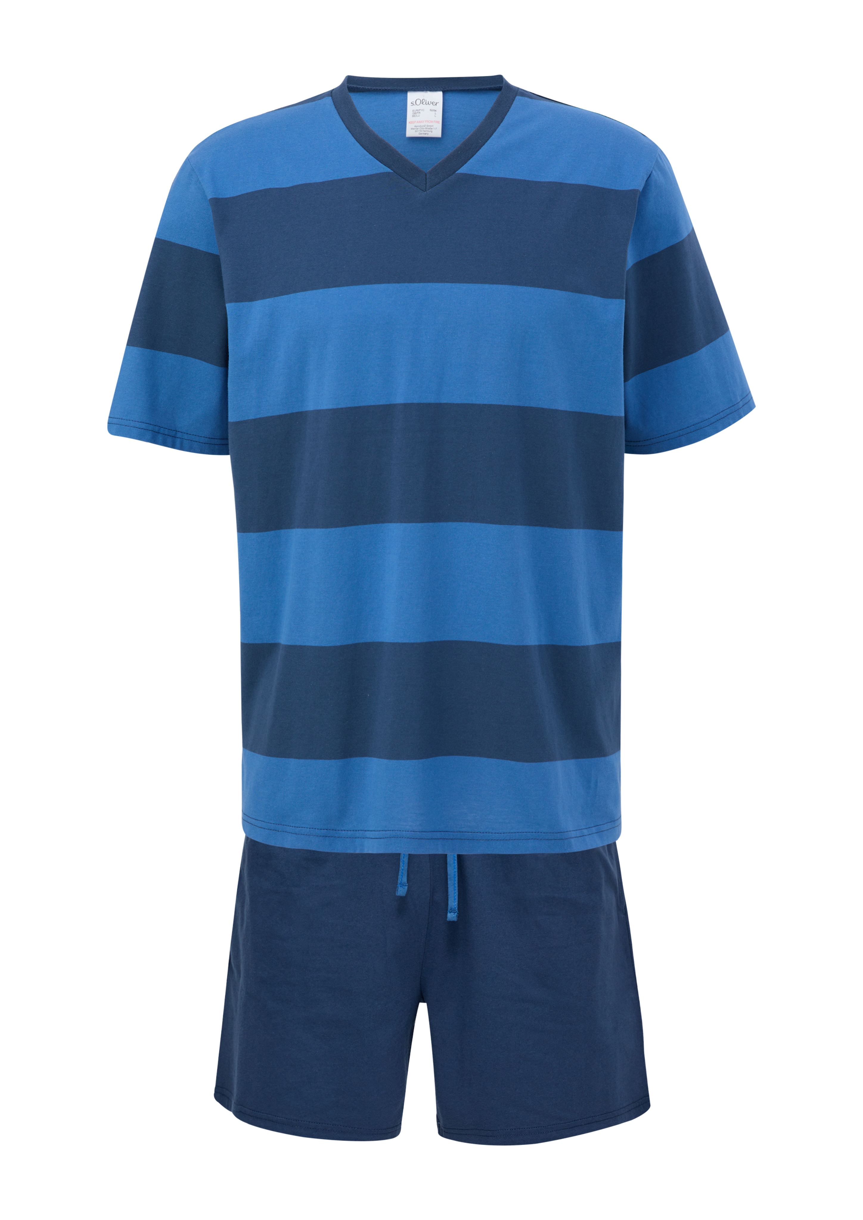 Korte pyjama van katoen