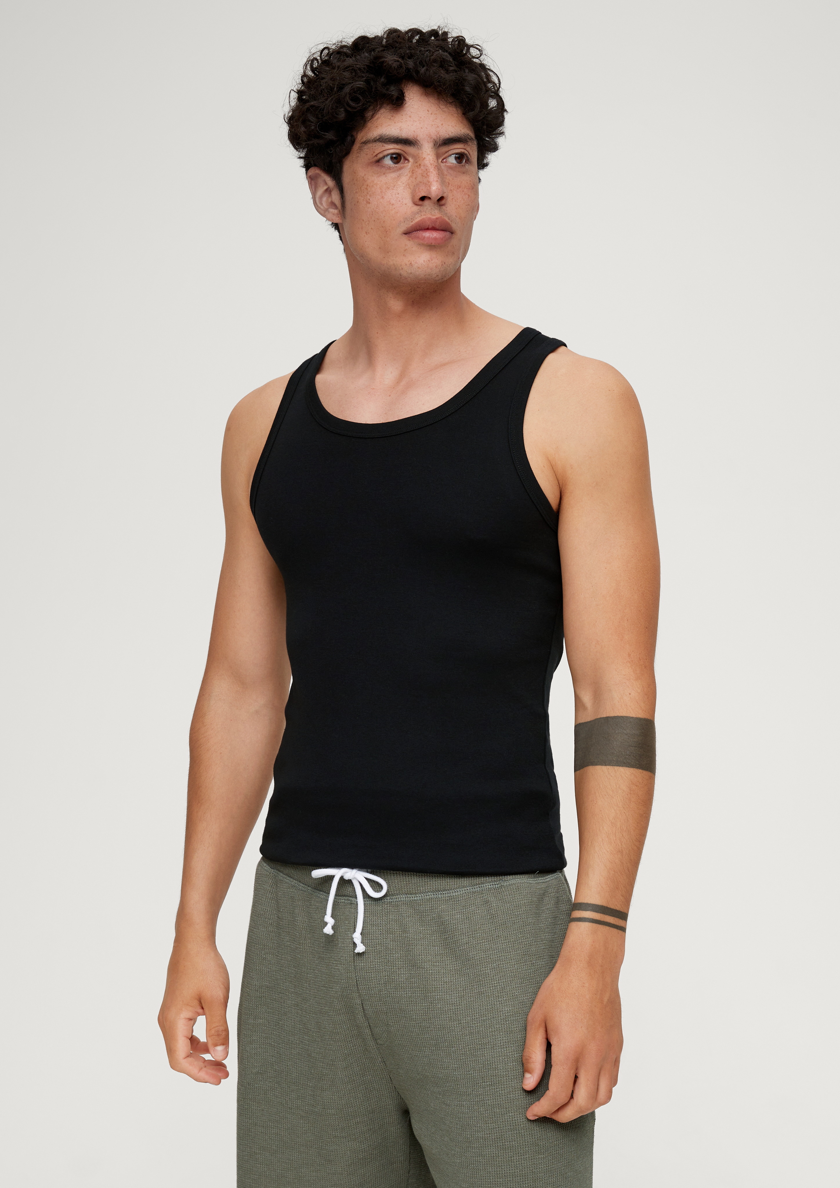 S.Oliver Tanktop mit Rippstruktur