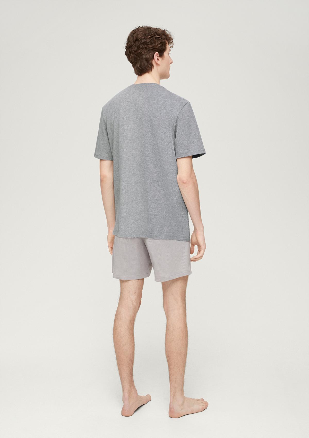 s.Oliver Kurzes Pyjama-Shirt