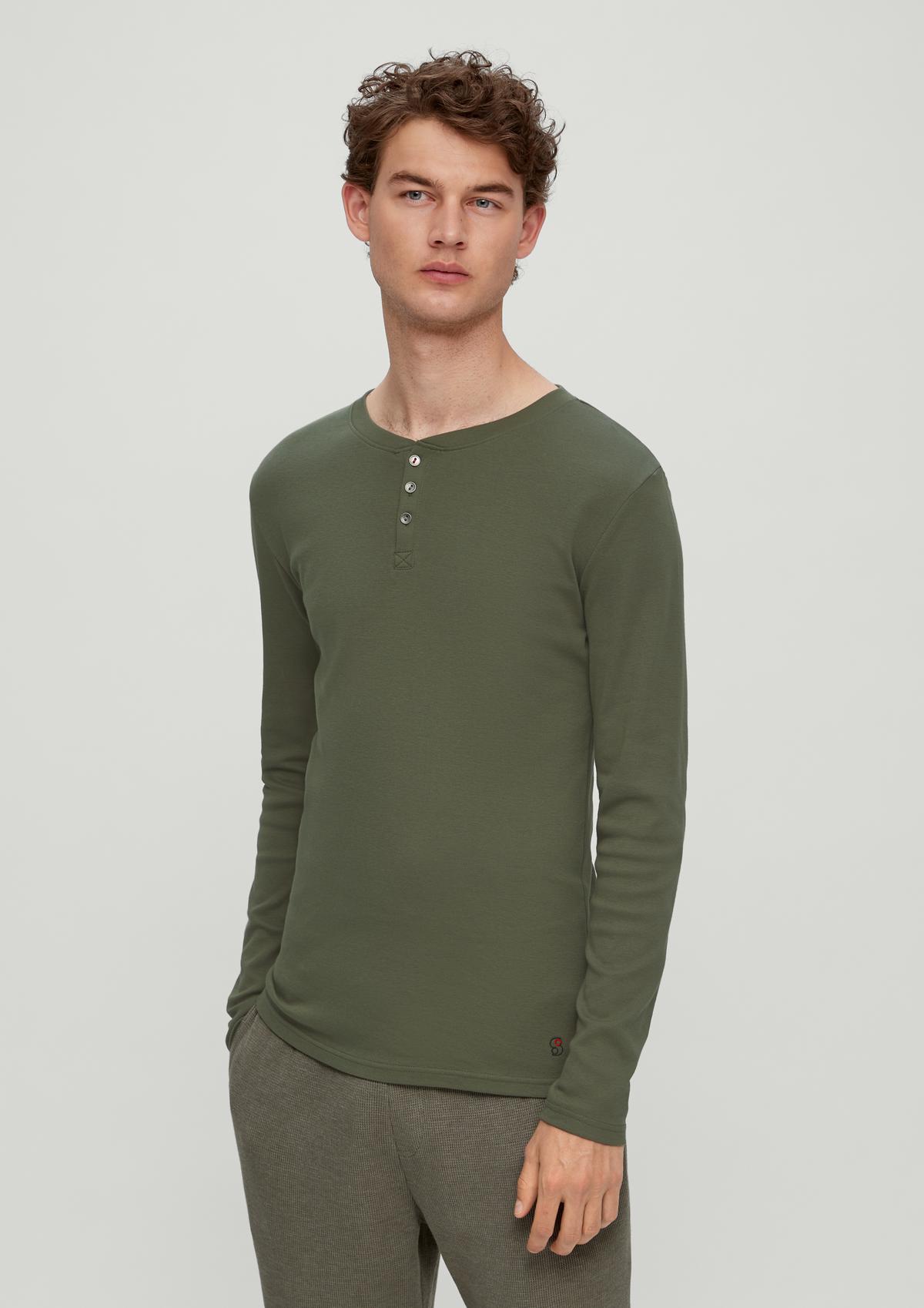 s.Oliver Pyjama-Shirt aus Baumwolle