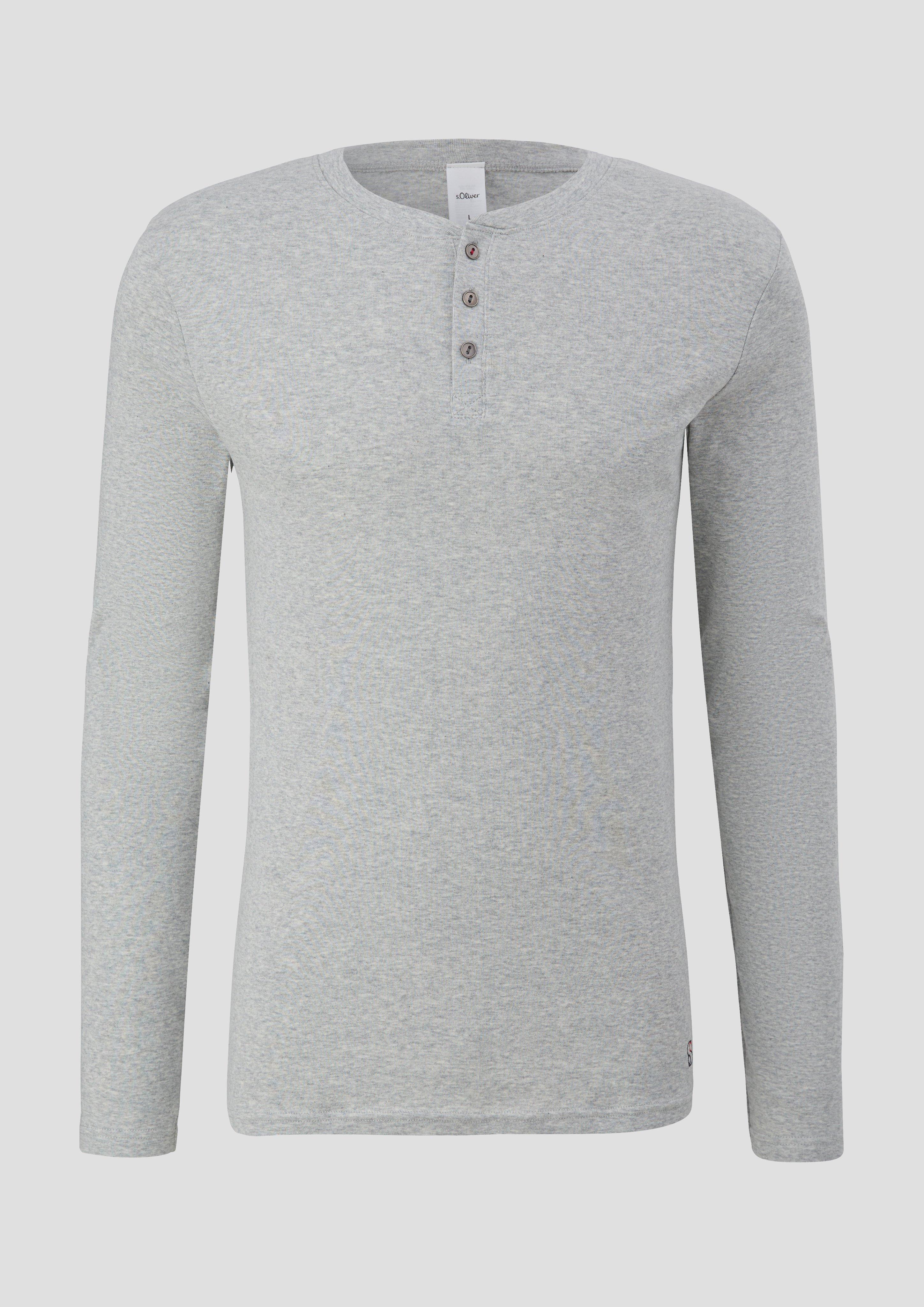 s.Oliver Pyjama-Shirt aus Baumwolle