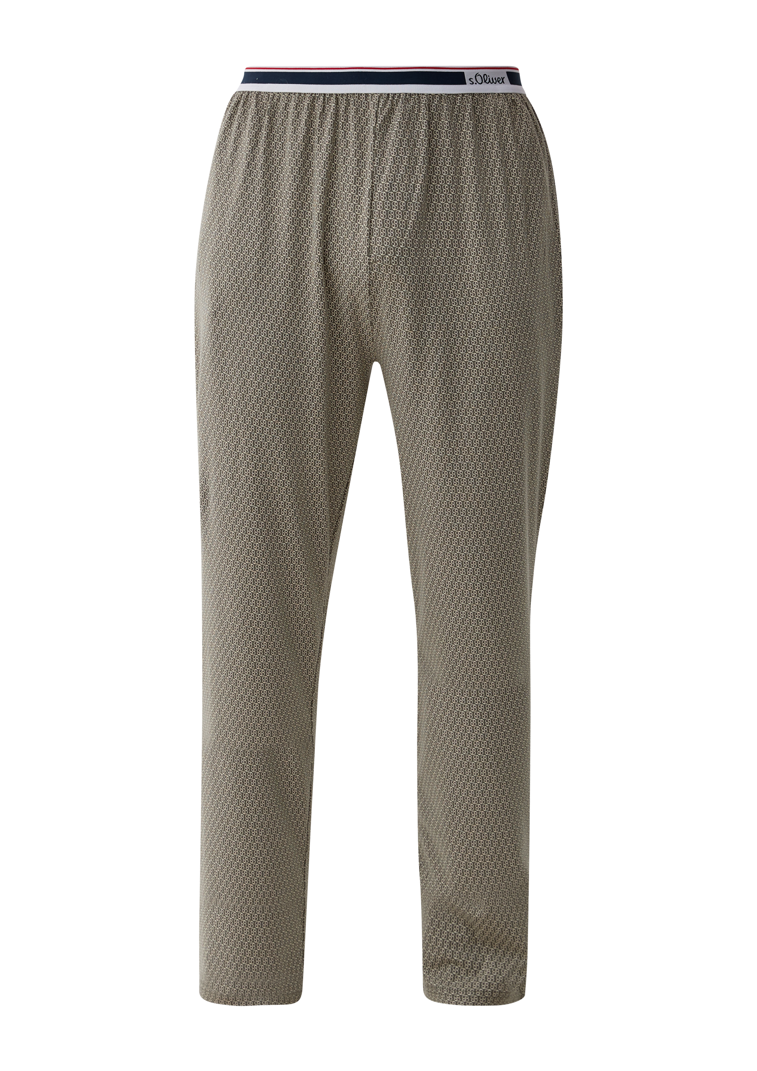 s.Oliver Lange Pyjamahose mit Allover-Print