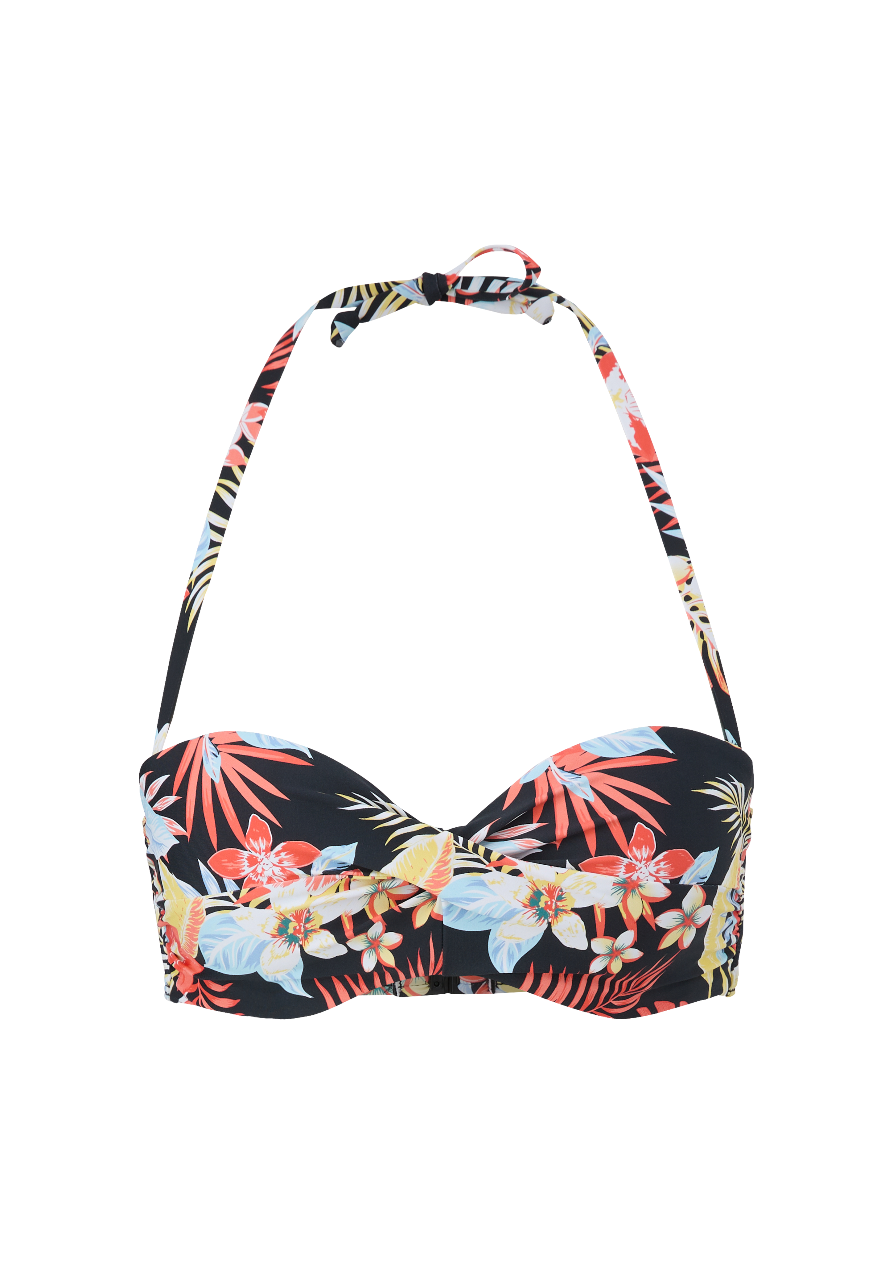 Bandeau-Bikinitop mit Bügel