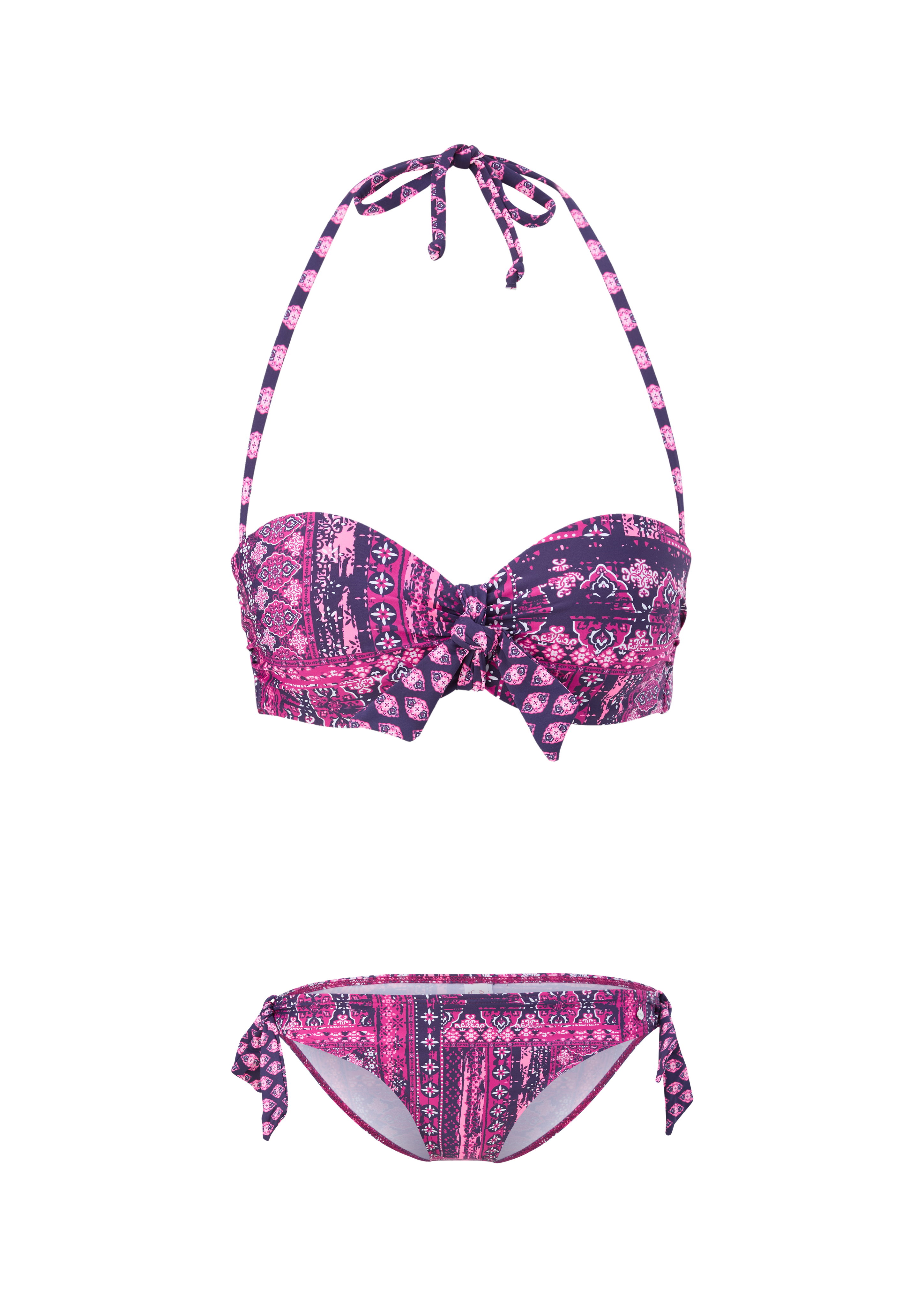 Bandeau-Bikini im Set