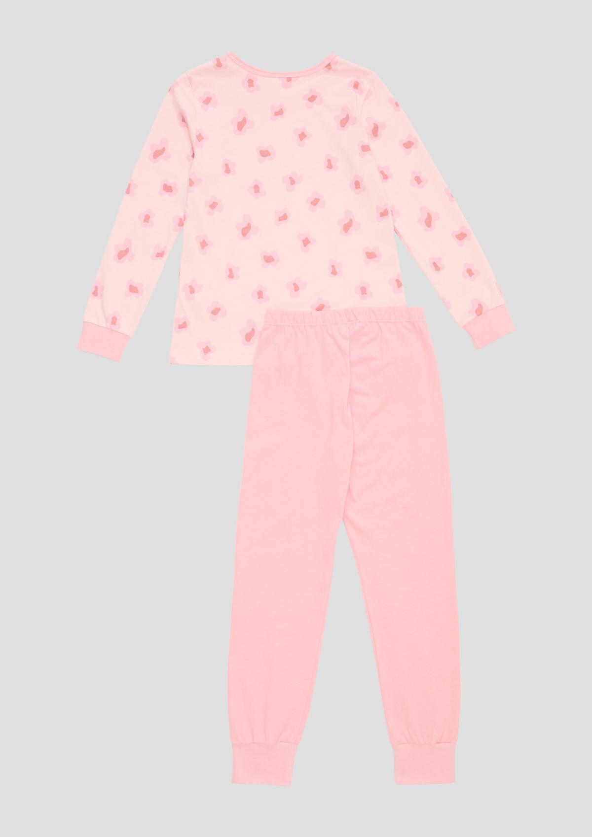 s.Oliver &nbsp;
Langes Pyjama-Set aus reiner Baumwolle