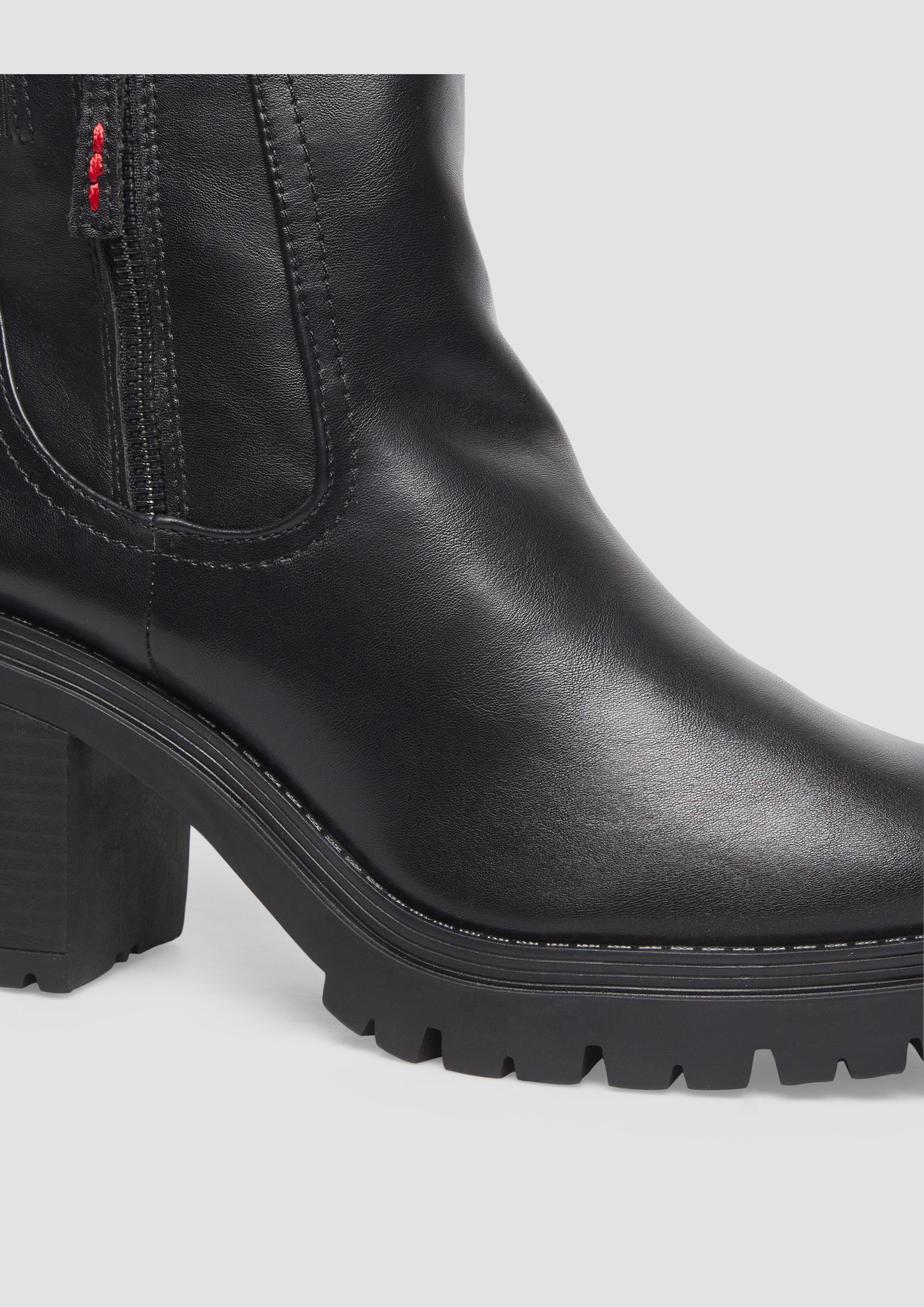 s.Oliver Stiefeletten mit Blockabsatz