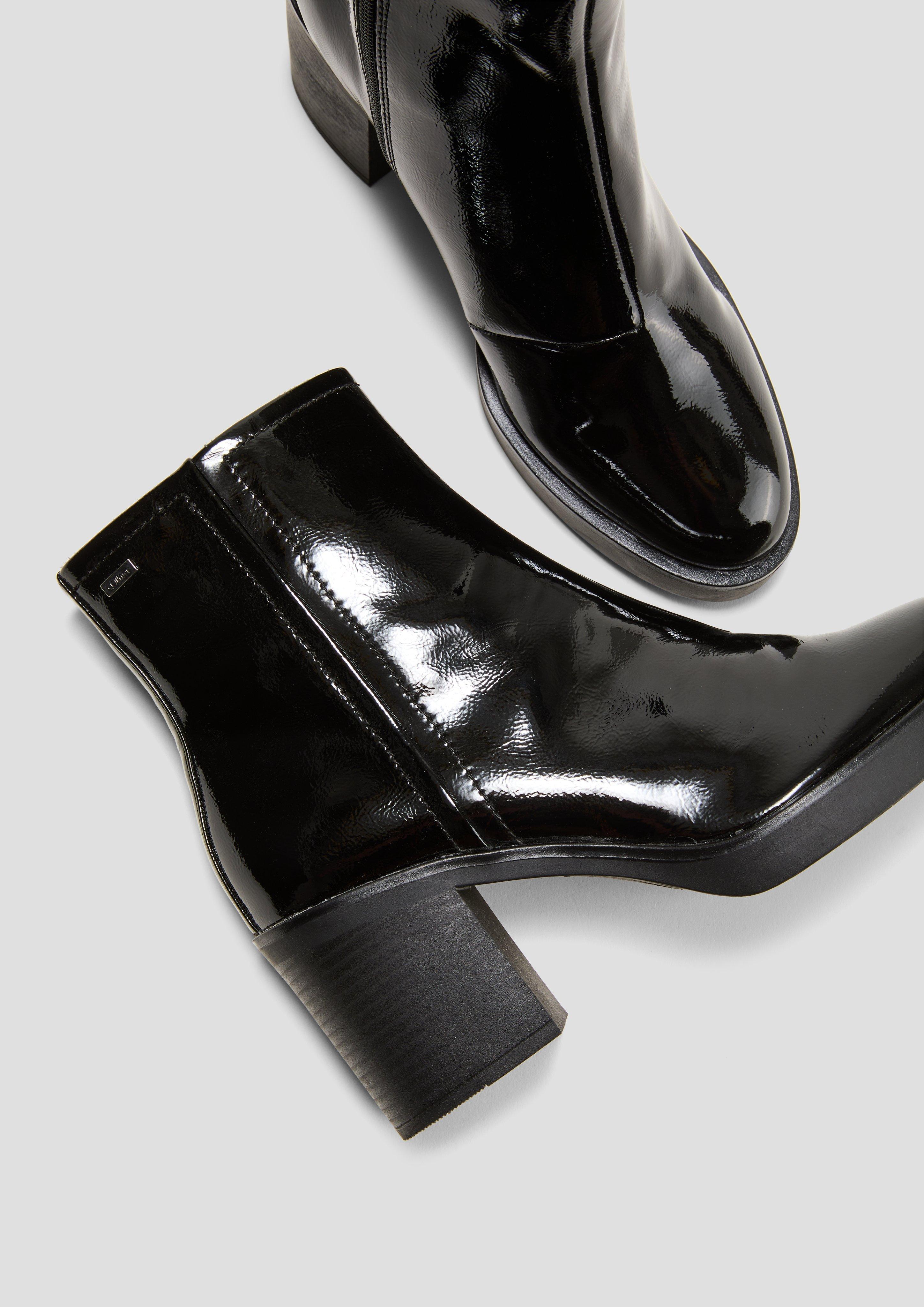 s.Oliver Stiefeletten aus Kunstleder