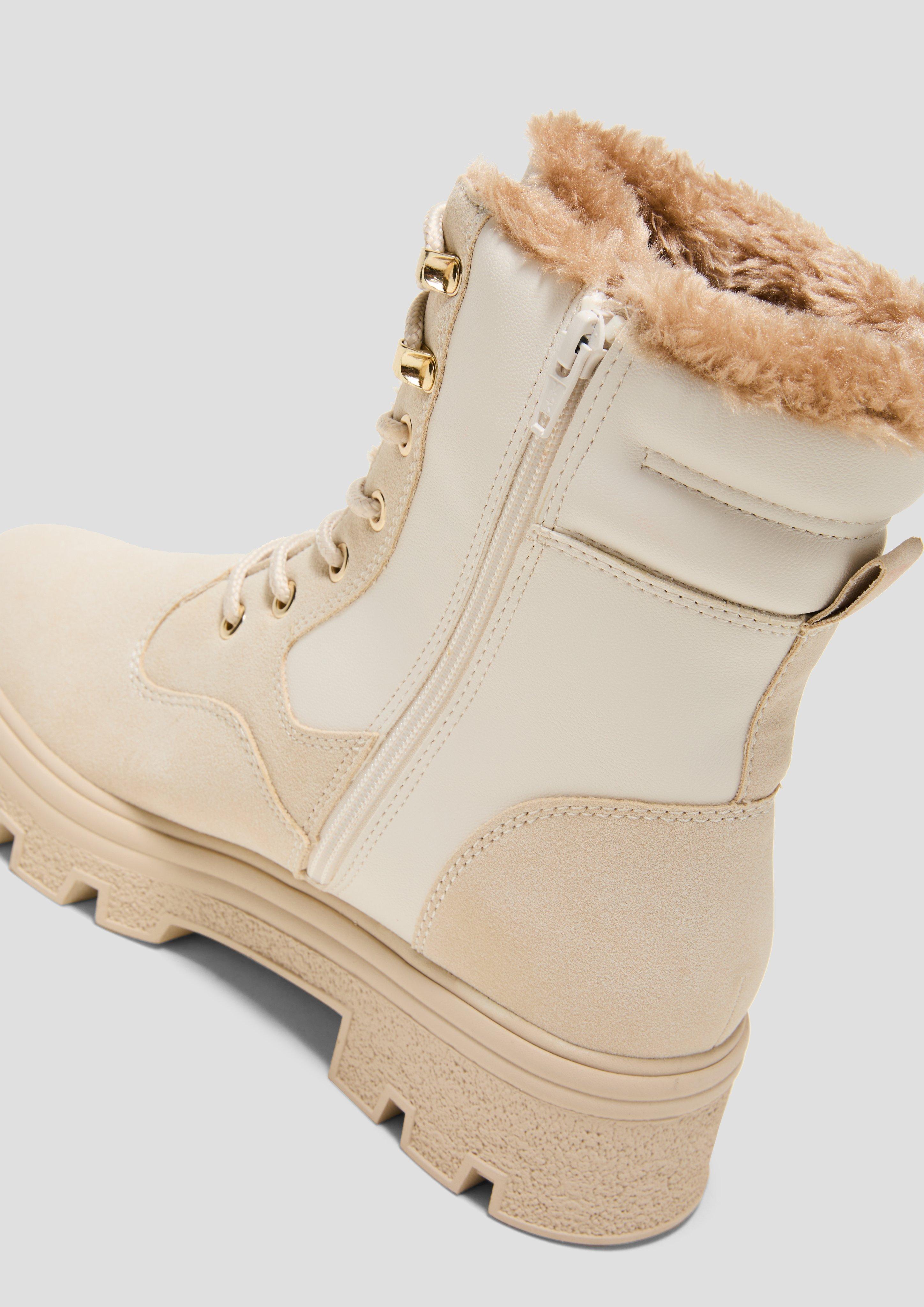 s.Oliver Tex-Stiefel mit Profilsohle