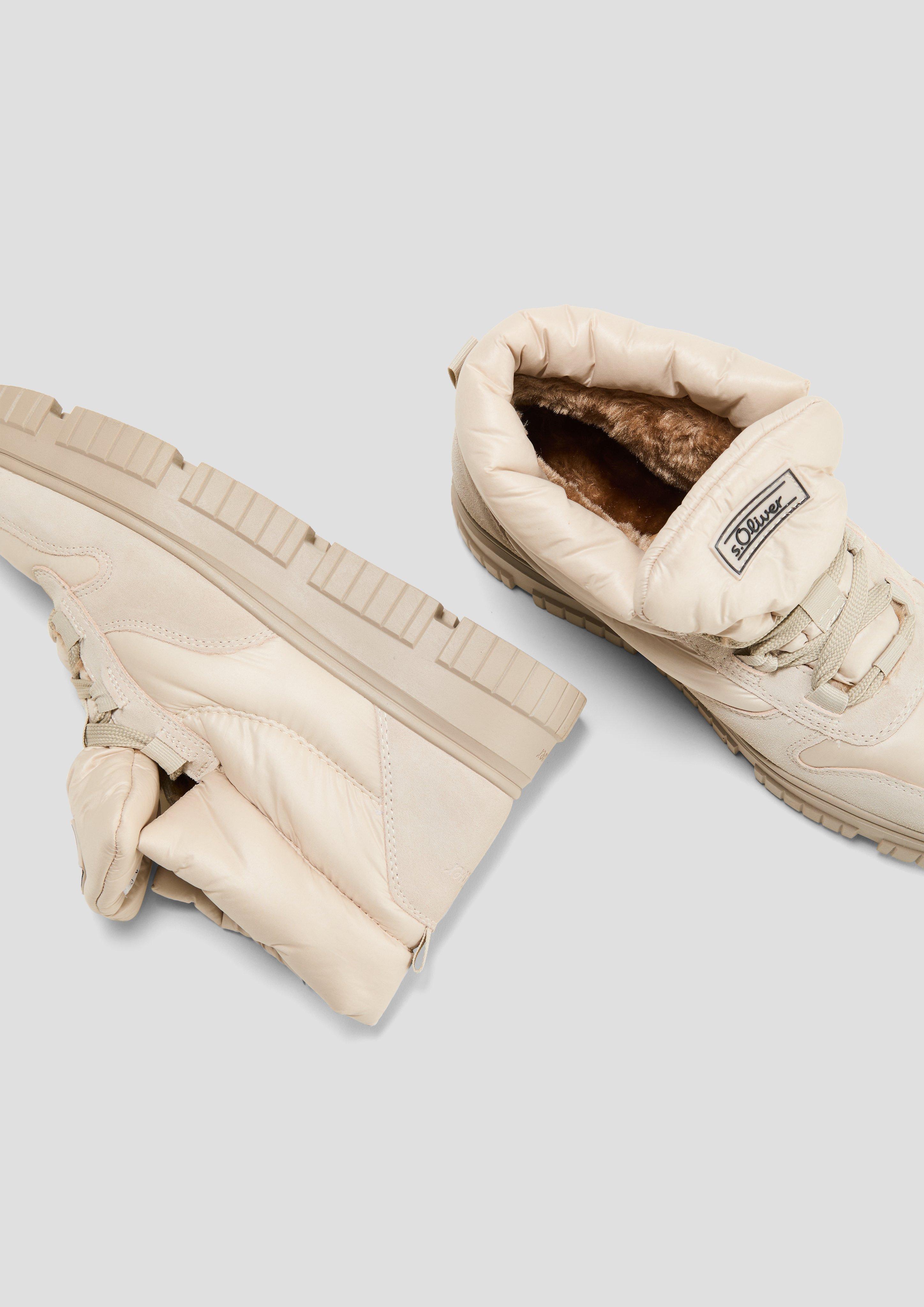 s.Oliver Schneeboots mit Plateausohle