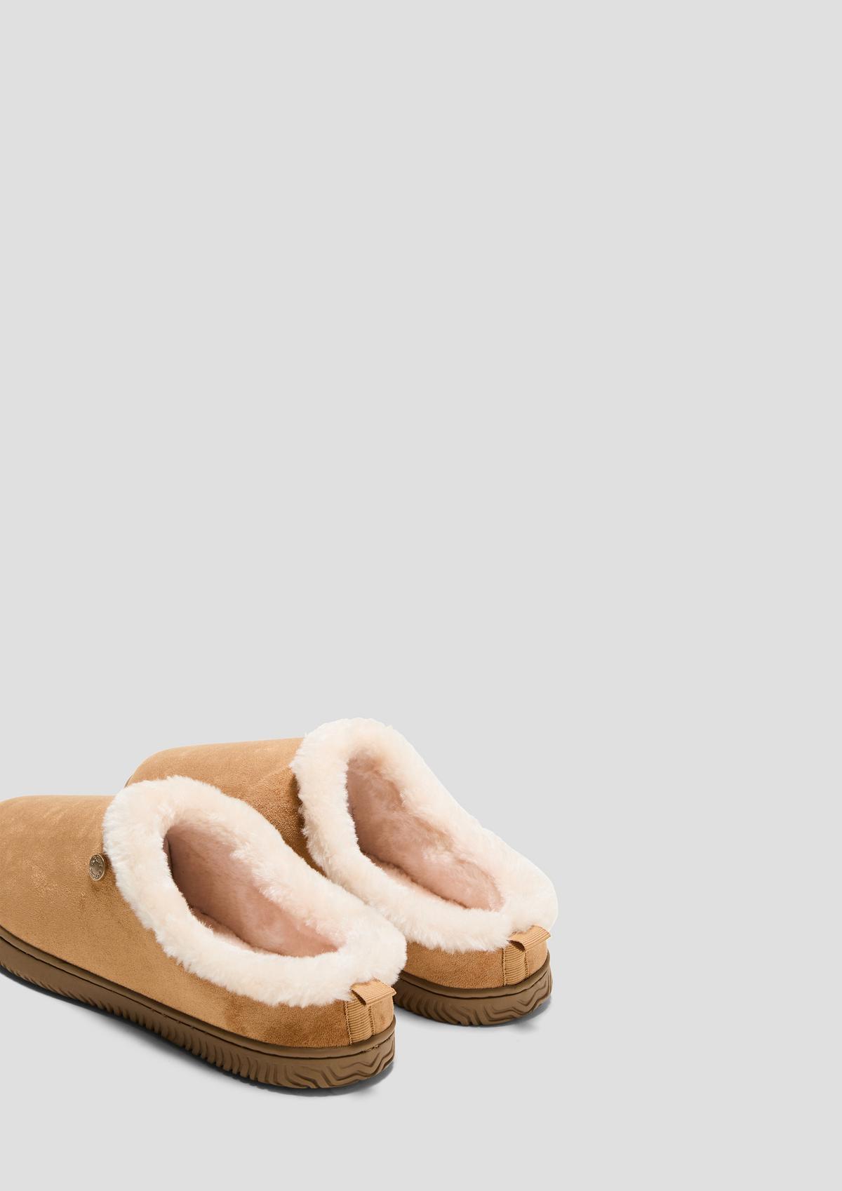 s.Oliver Gevoerde slippers