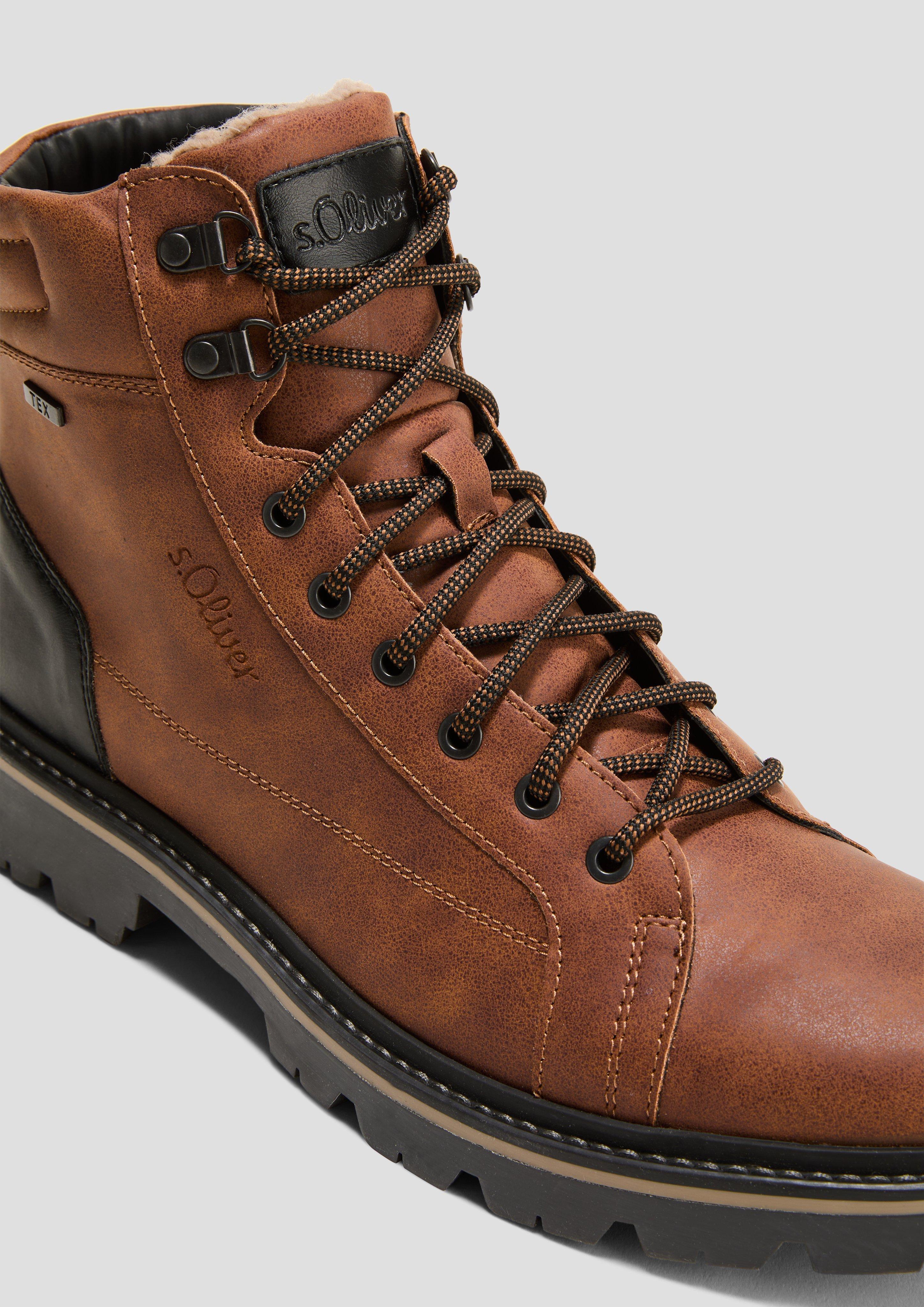 s.Oliver Gefütterte Schnür-Boots